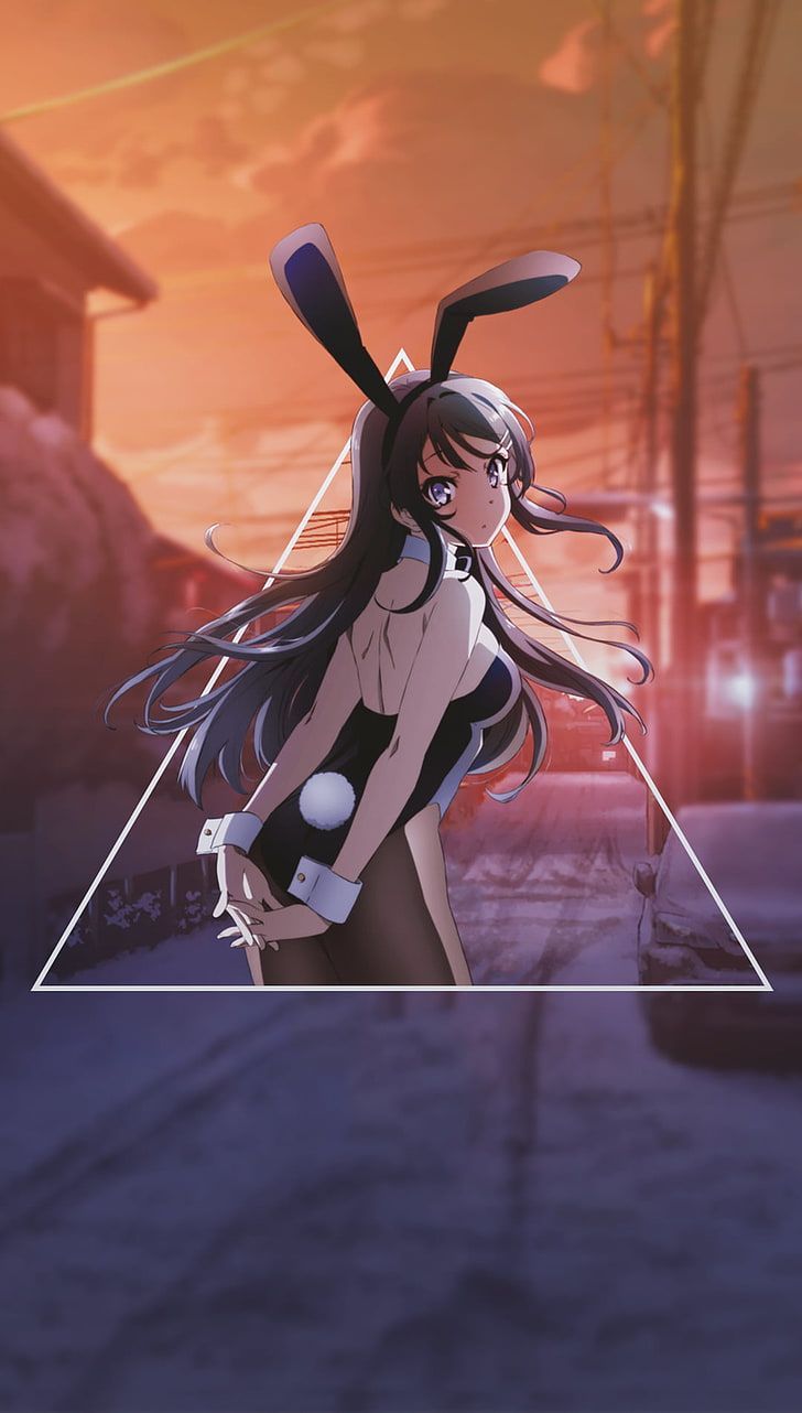 Cute Anime Girl Bunny Wallpaper