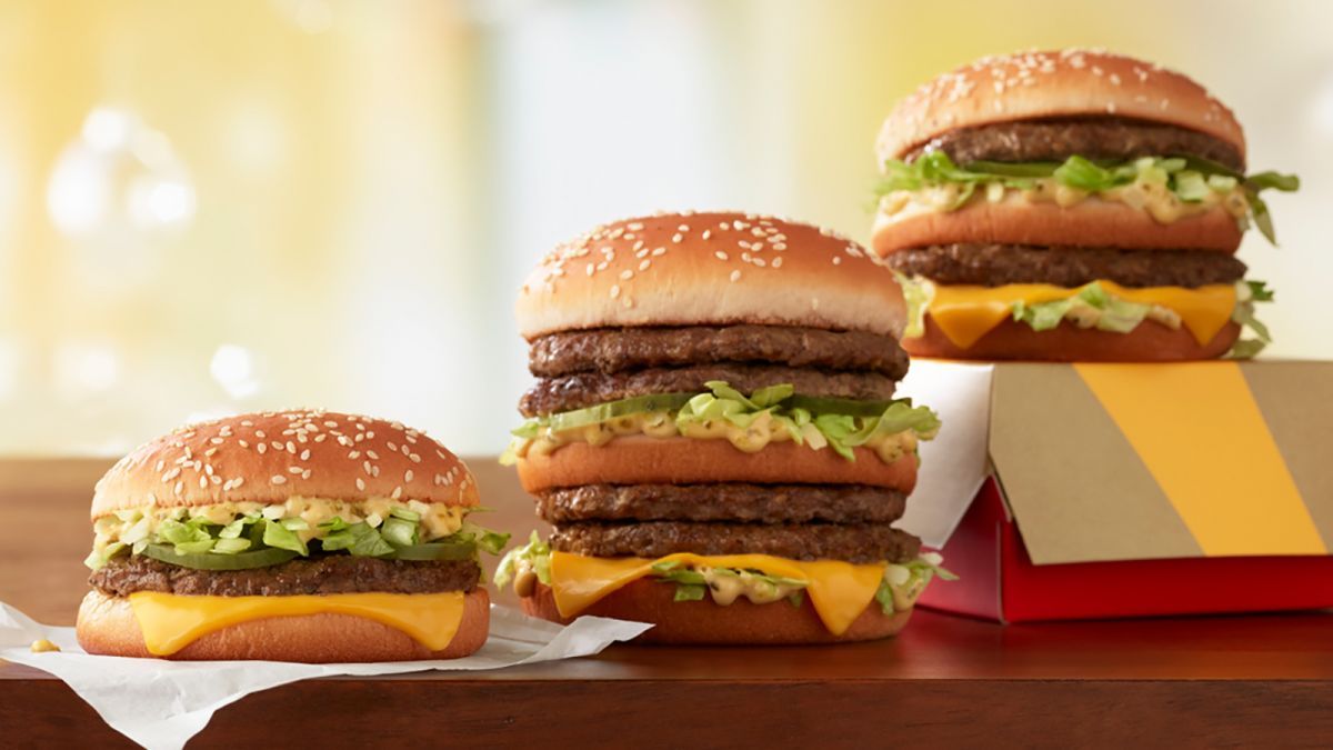 McDonald's is selling a new Big Mac with four patties