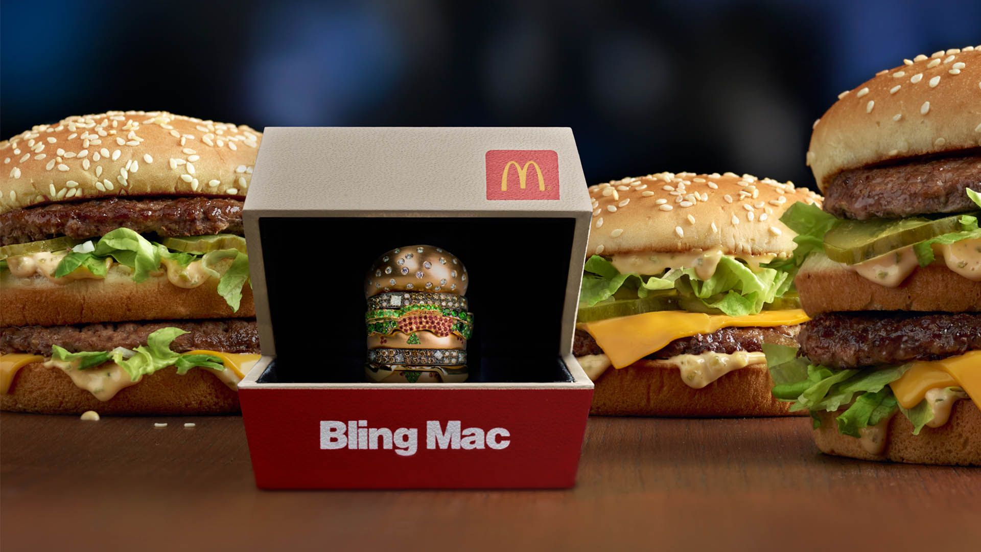 McDonald's offering diamond ring 'Bling Mac' ring