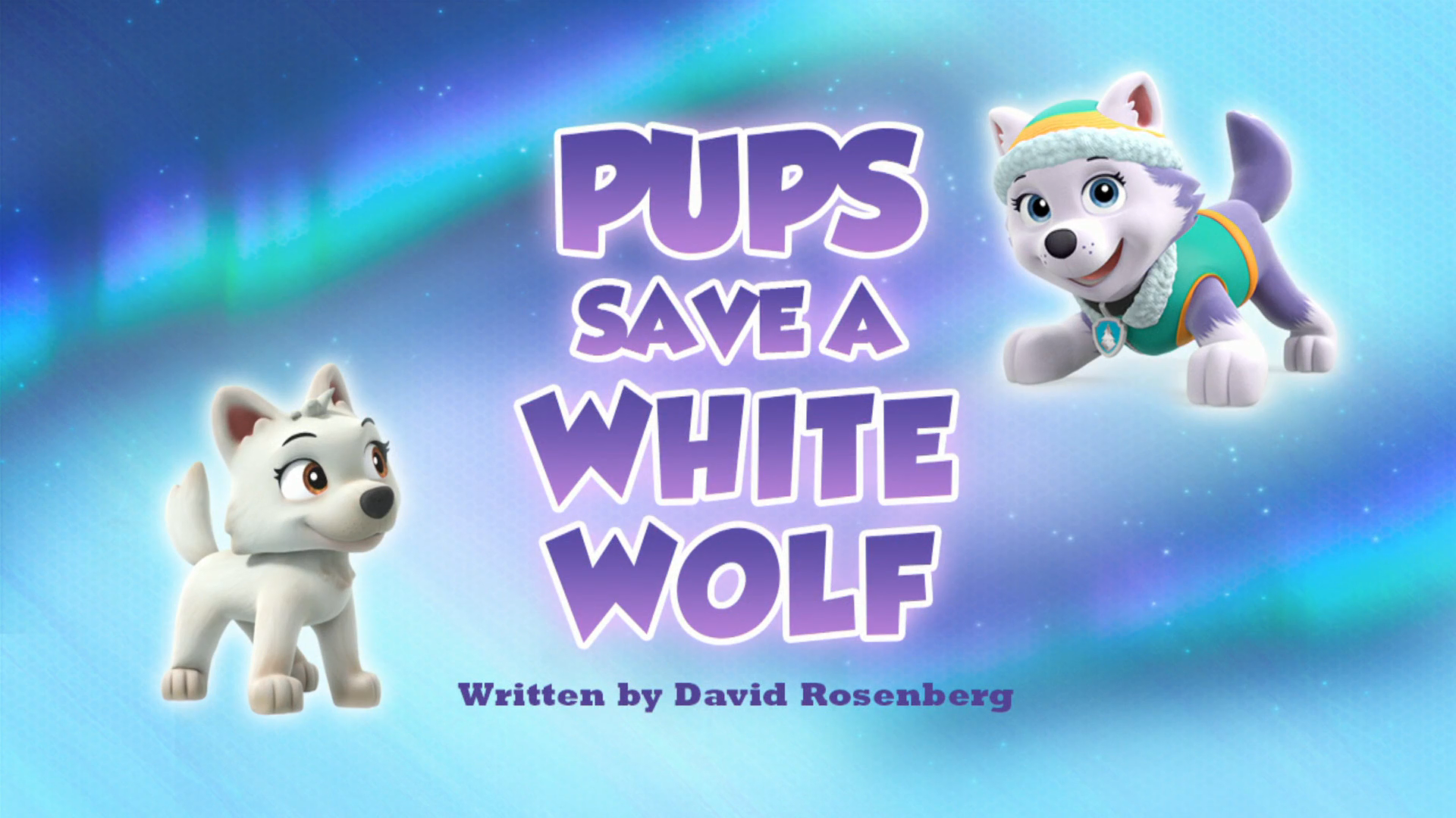 Pups Save a White Wolf
