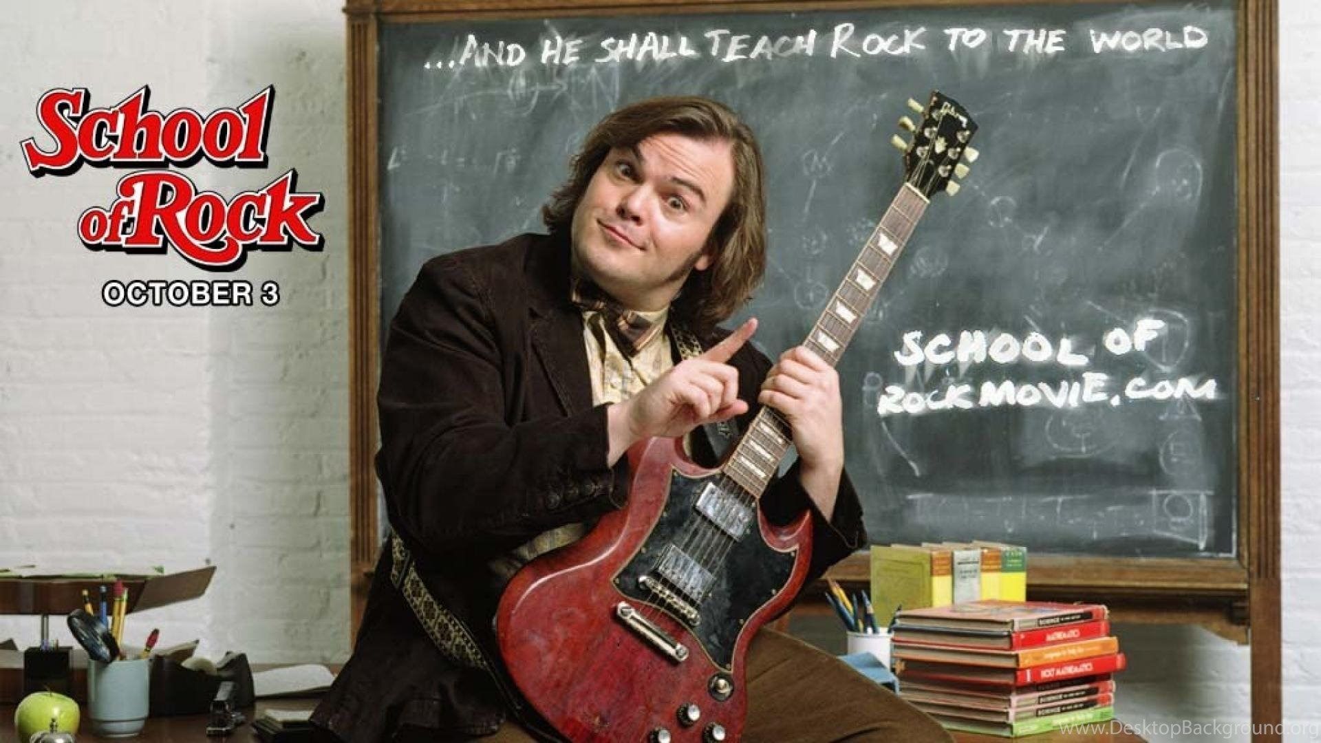 Jack Black In School Of Rock HD Wallpaper Desktop Background