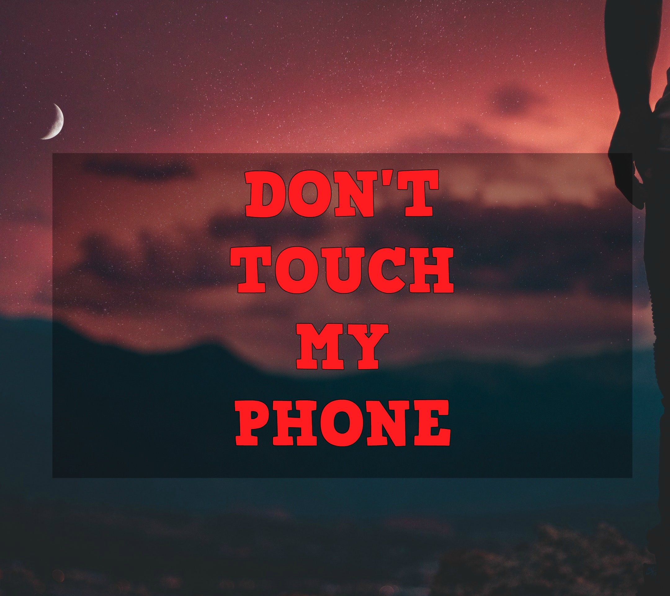 Don't touch my phone to see more Don't #Touch My #Phone