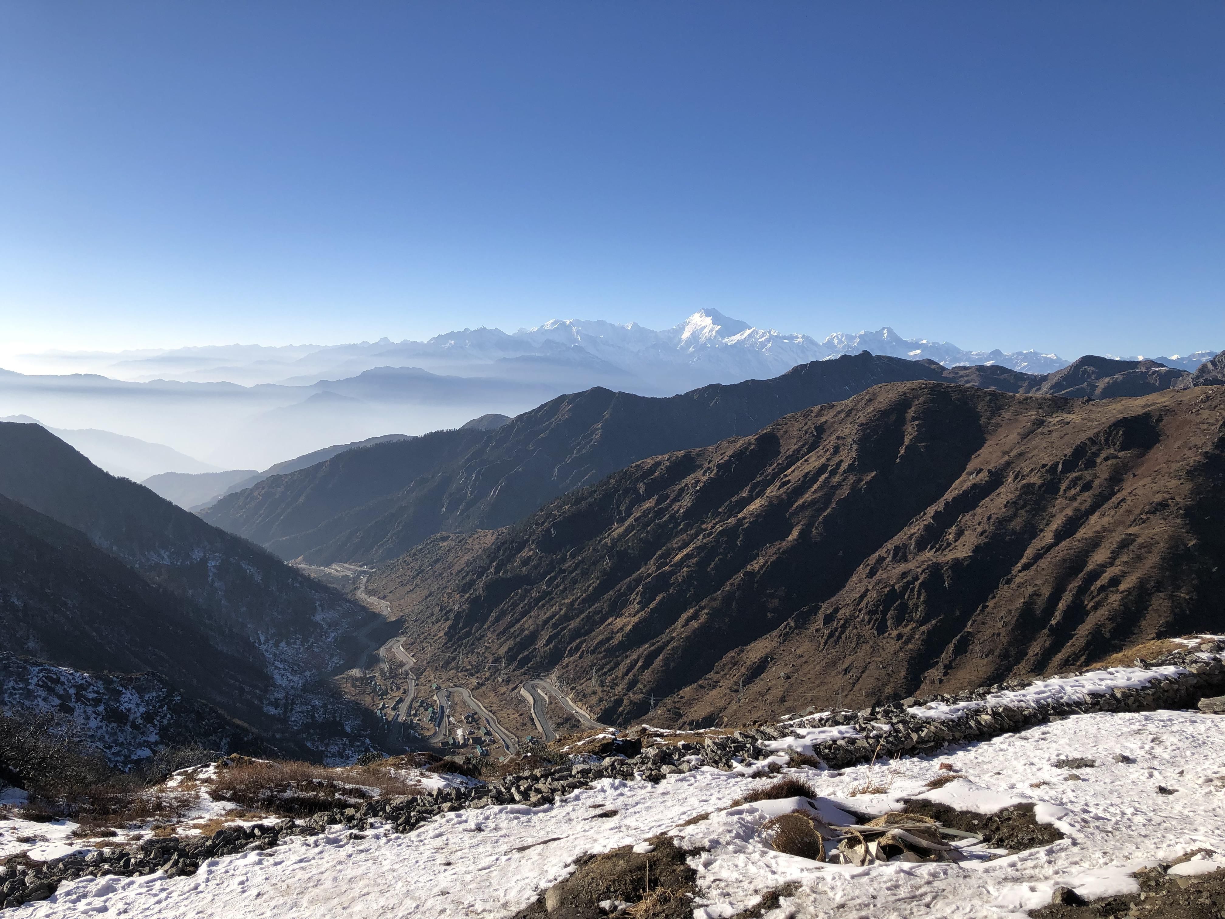 Worlds Third Highest Peak in the distance Sikkim India 4032x3024