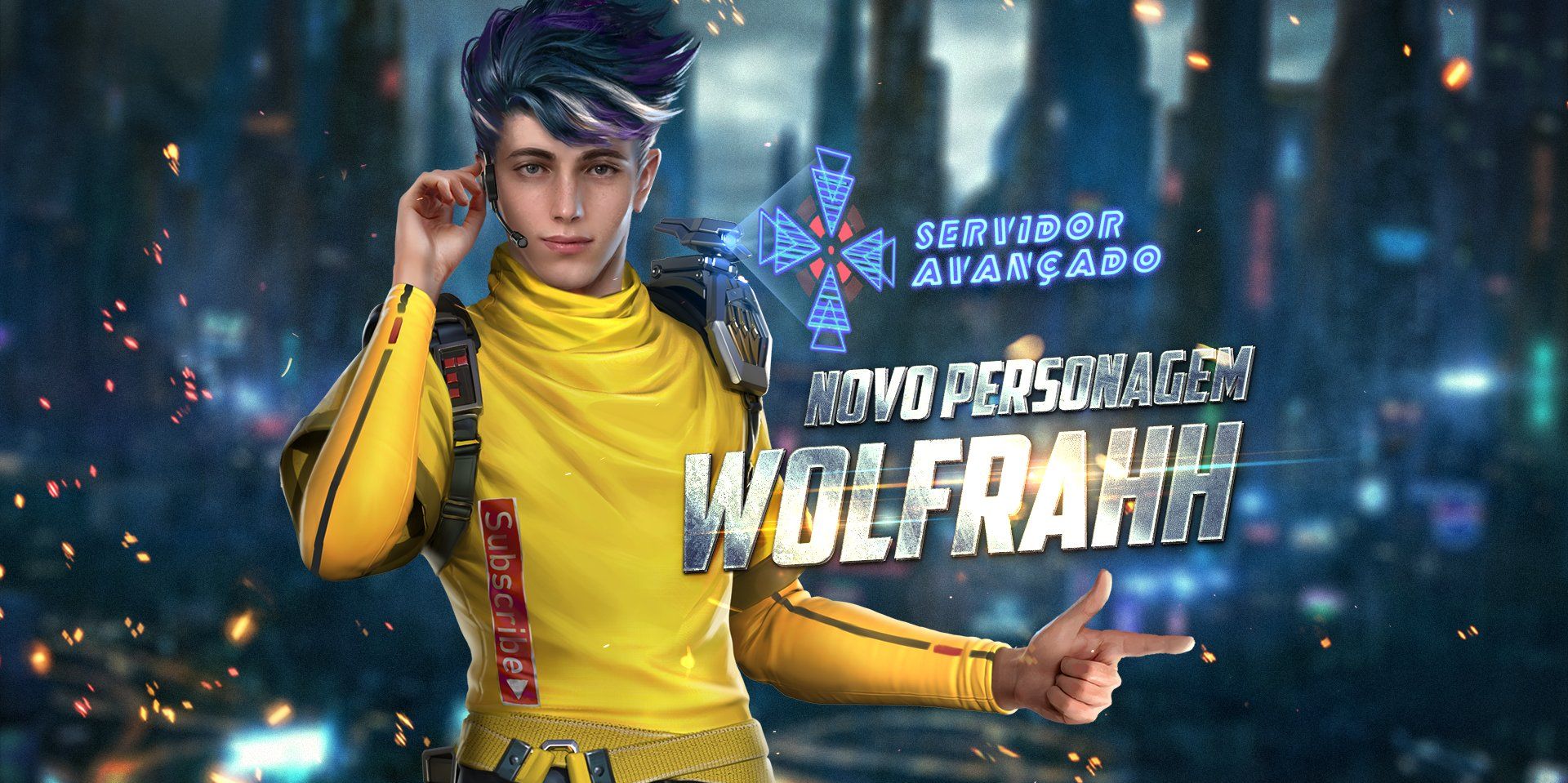 Garena Free Fire announces latest character, Wolfrahh