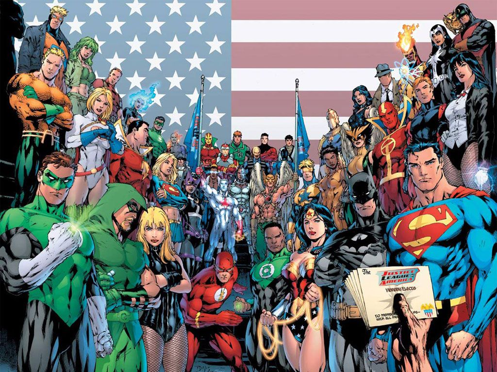 Justice Society of America Wallpaper