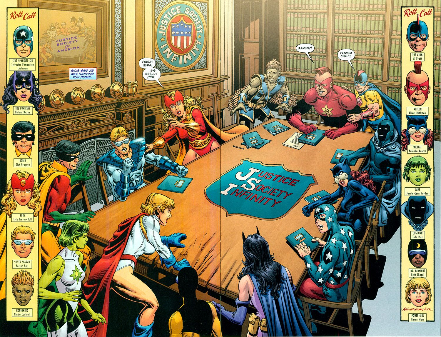 Justice Society Of America wallpaper, Comics, HQ Justice Society