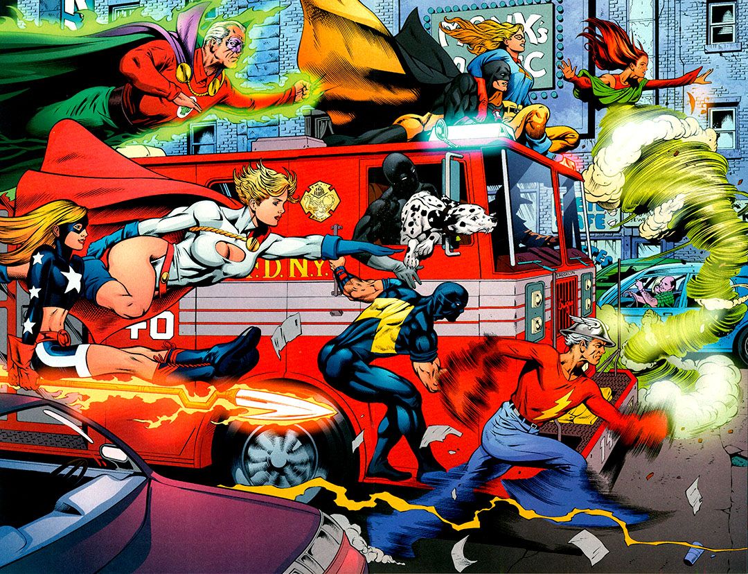 Justice Society Of America wallpaper, Comics, HQ Justice Society