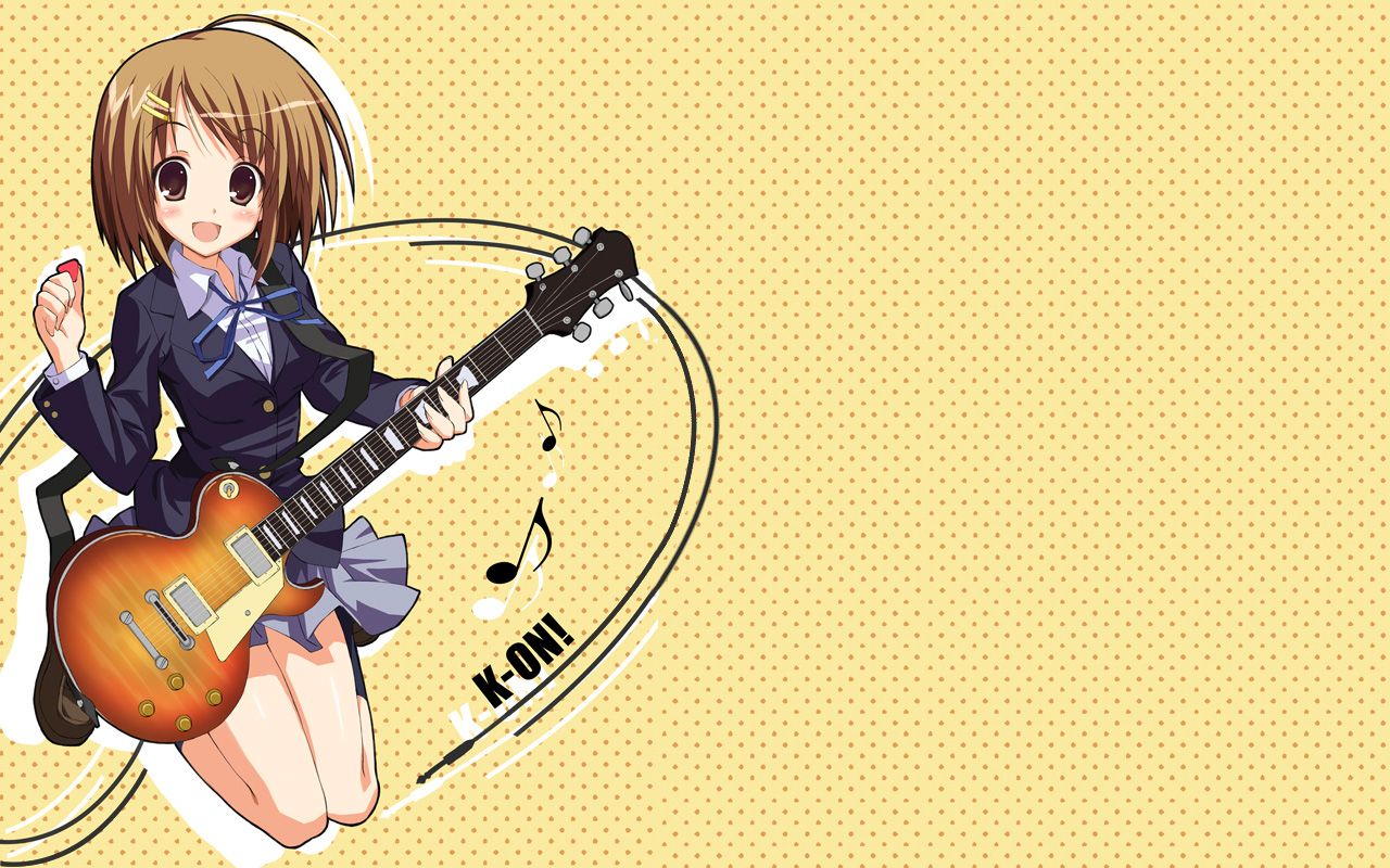 Guitar Hirasawa Yui Instrument K On!. Konachan.com.com