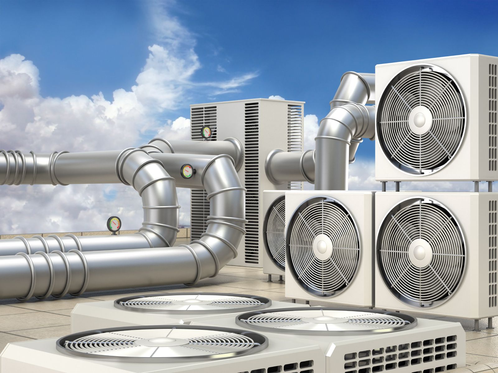 Image Of Hvac Equipment Ventilation And Air Conditioning