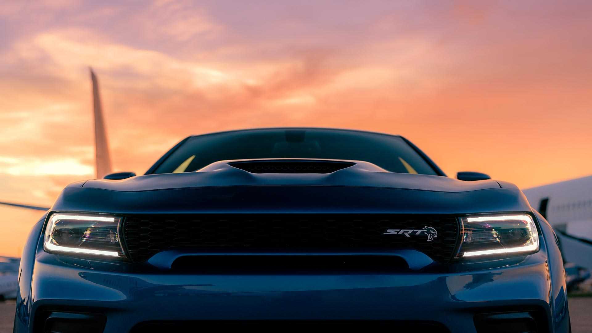 Dodge Charger Red Headlights