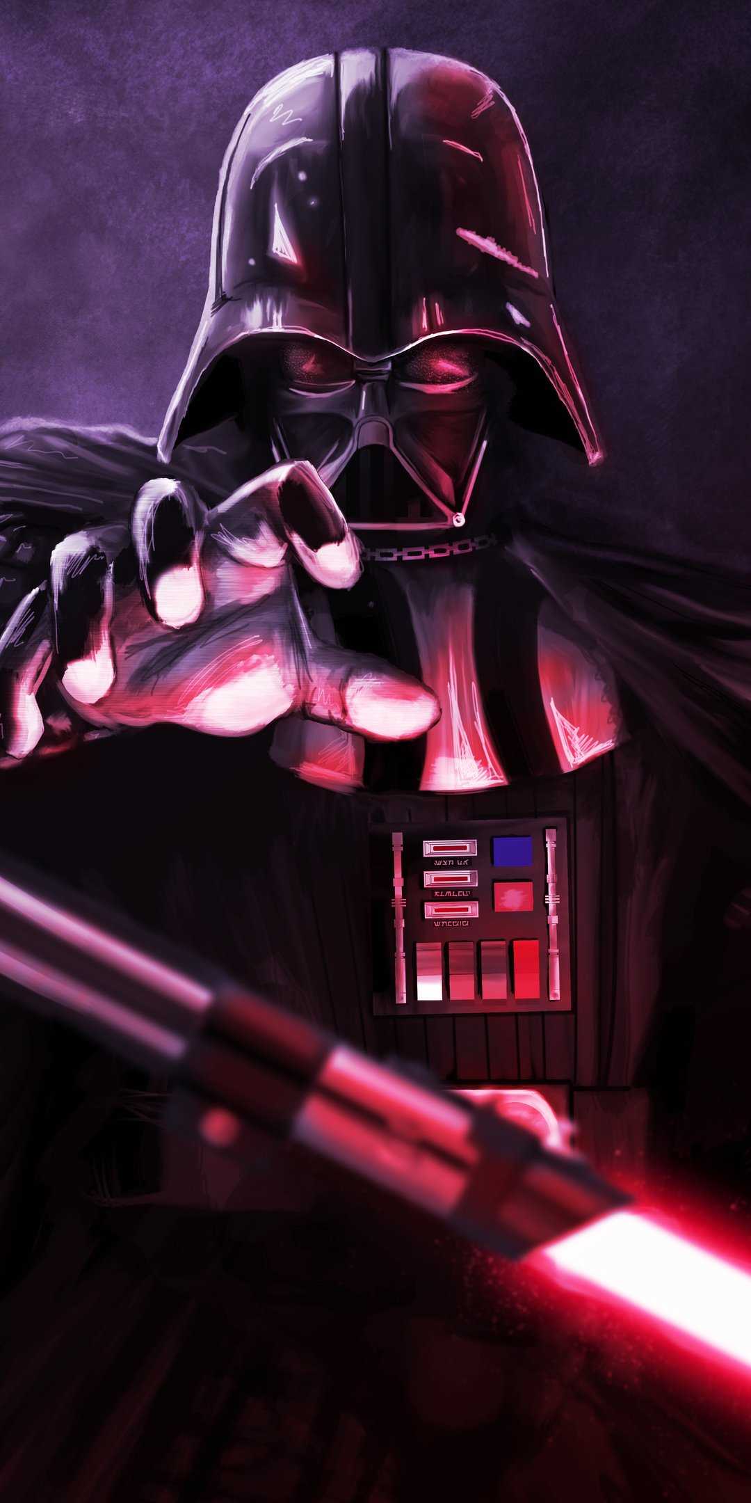 Darth Vader Art 4K HD Wallpaper (1080x2160)