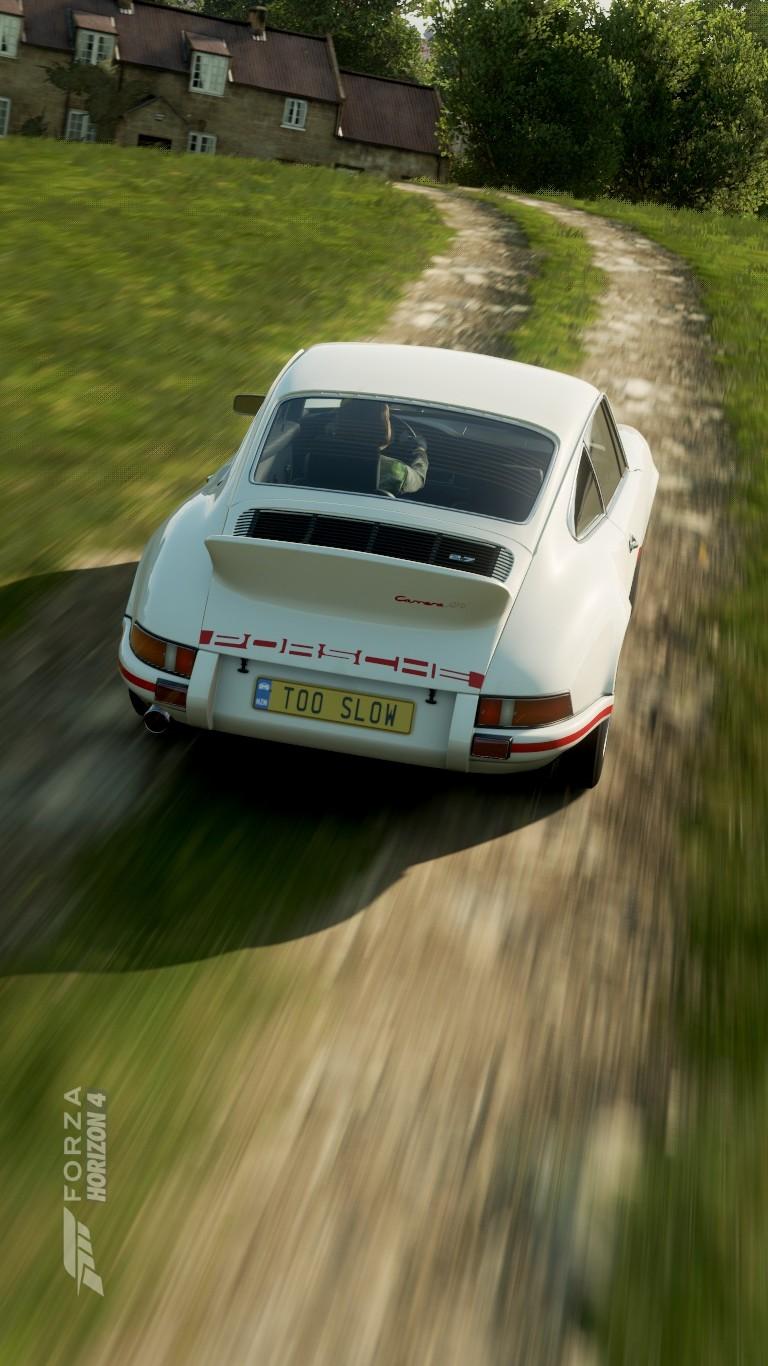 A '97 Porsche Carrera RS phone wallpaper for all of you