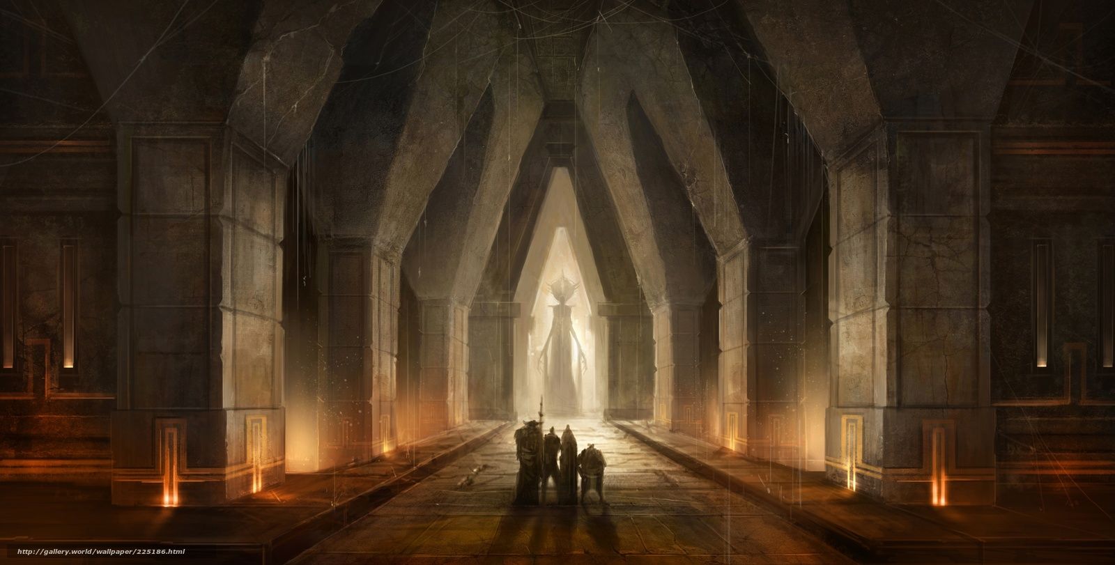 Download wallpaper dragon age 2, concept art, underlying pathways