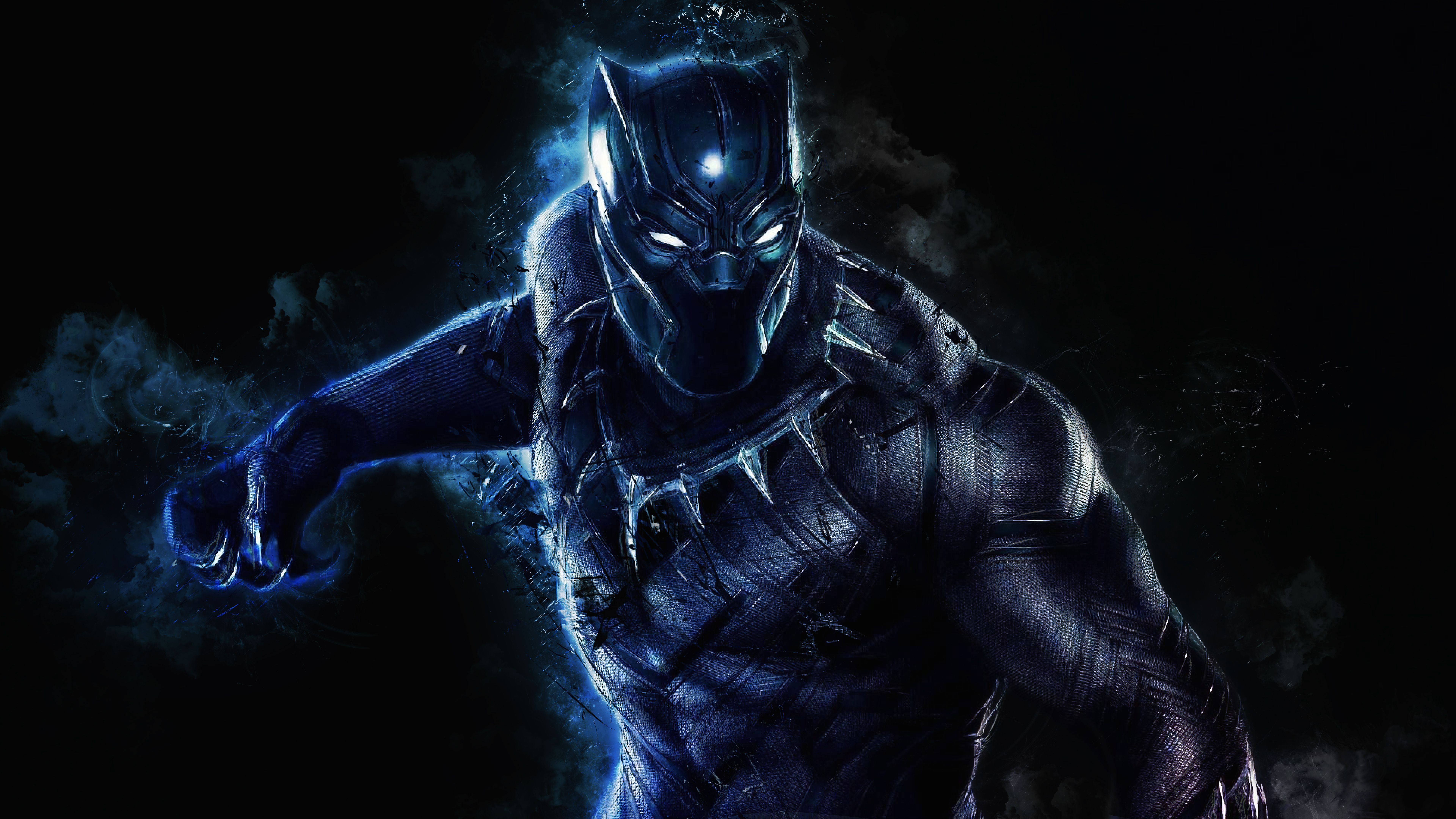 Black Panther Desktop Background