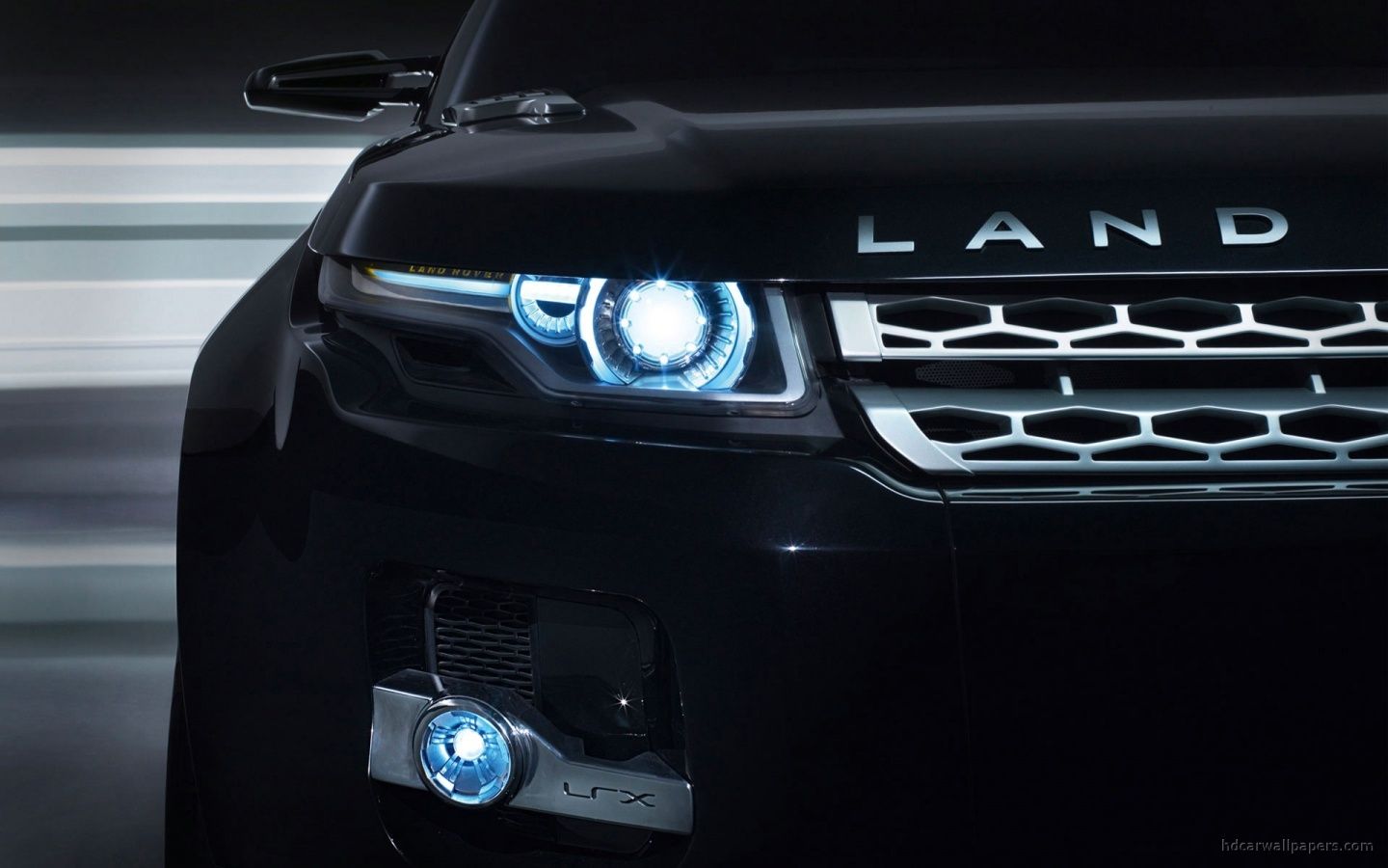 Black Range Rover Image