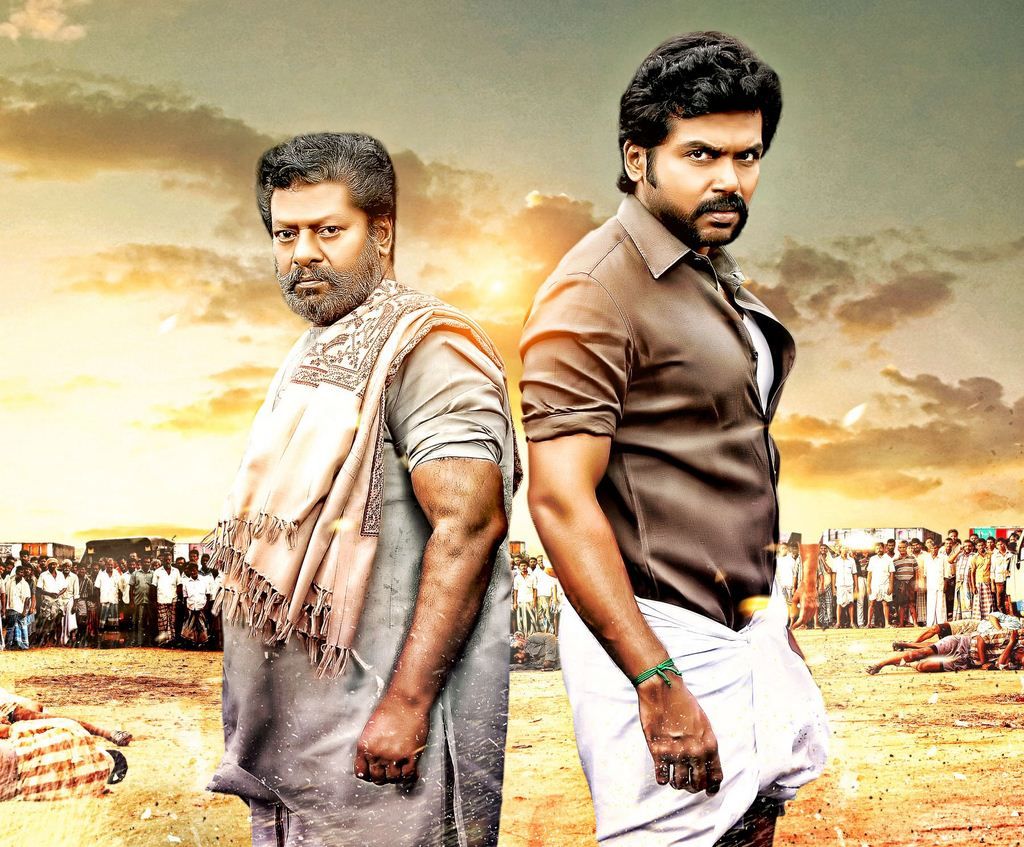 Komban movie pics - KARTHI SIVAKUMAR.