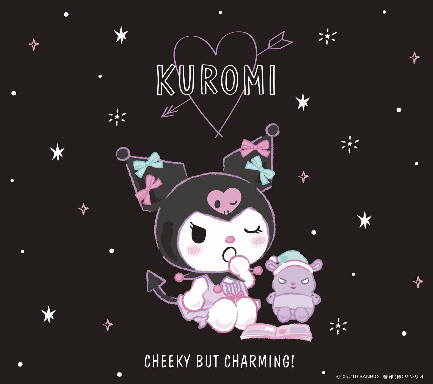 Kuromi Wallpaper. Sanrio wallpaper, Sanrio, My melody