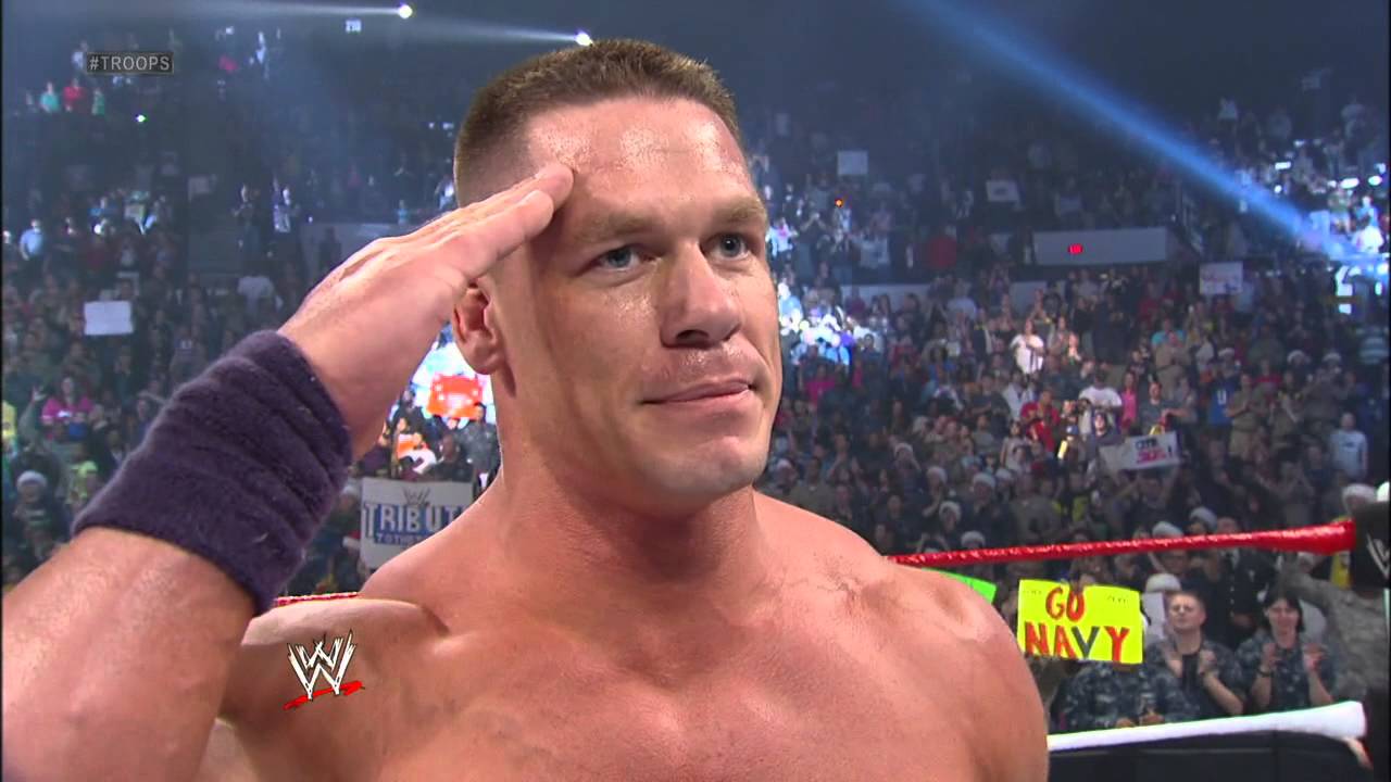 John Cena addresses the troops:Tribute to the Troops, December 19