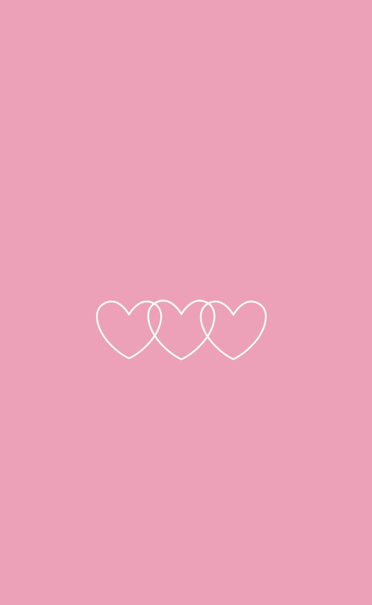 Pink heart Wallpapers Download  MobCup