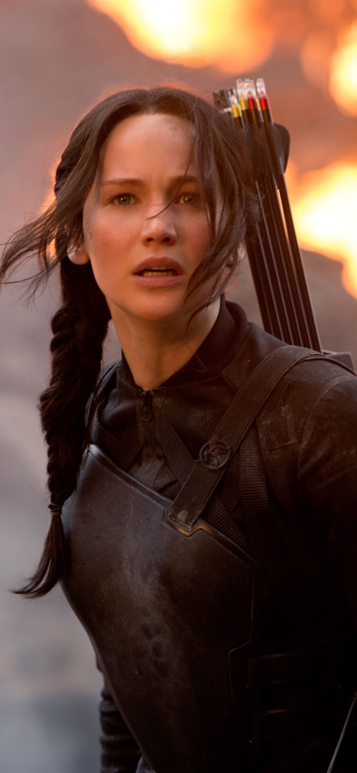 Jennifer Lawrence, The Hunger Games 1242x2688 IPhone 11 Pro XS Max