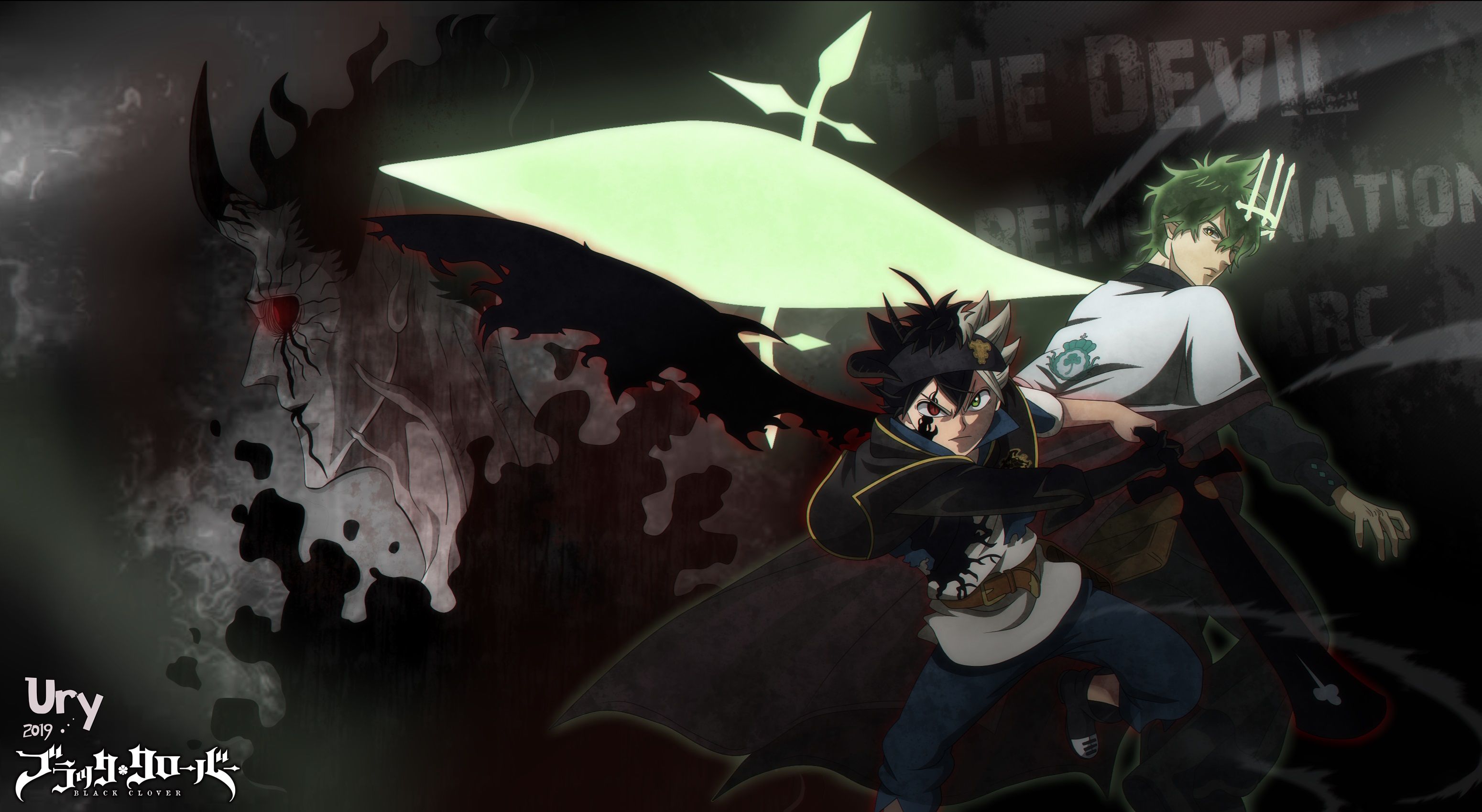 Download Asta, the affable protagonist of Black Clover Wallpaper