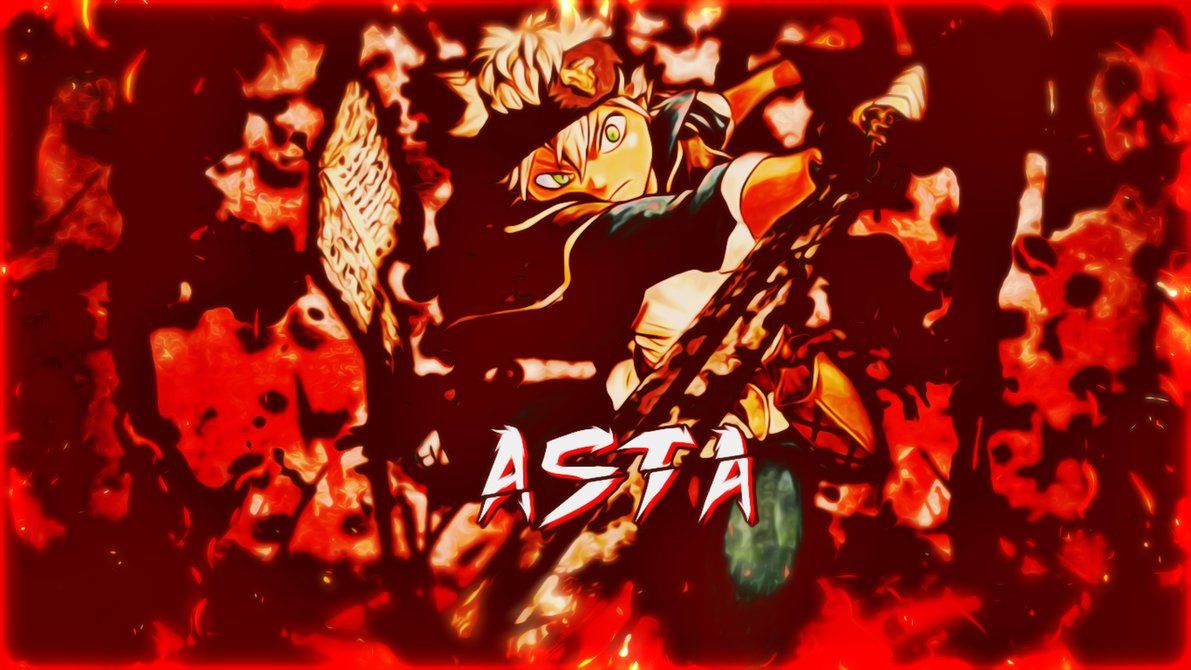 Free download Asta BlackClover by ByKuya [1191x670]