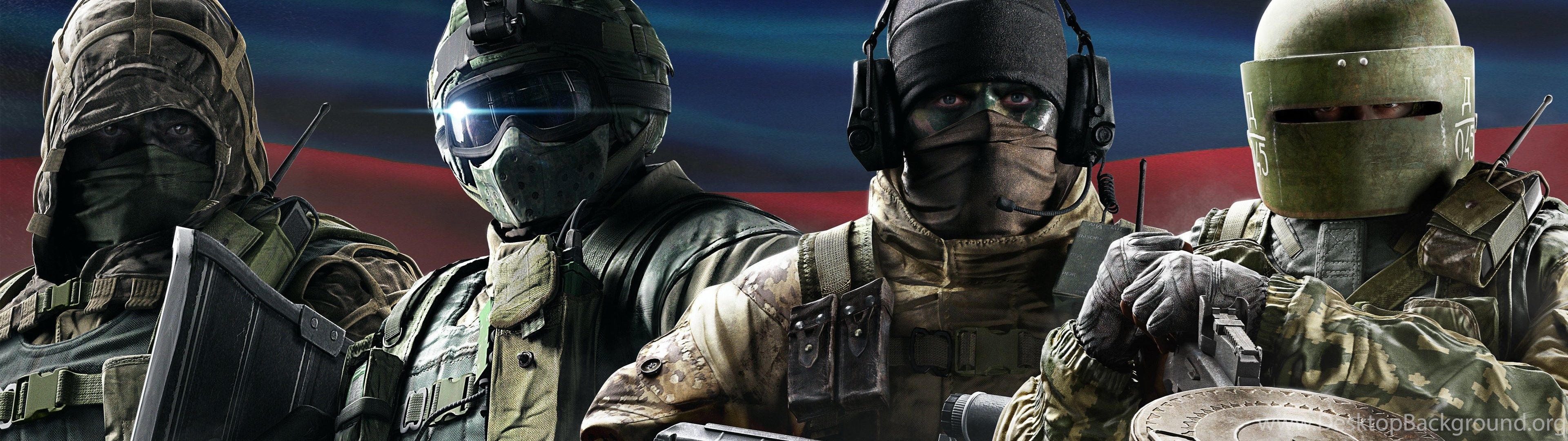Tom Clancy's Rainbow Six Siege Spetsnaz Wallpaper Desktop Background