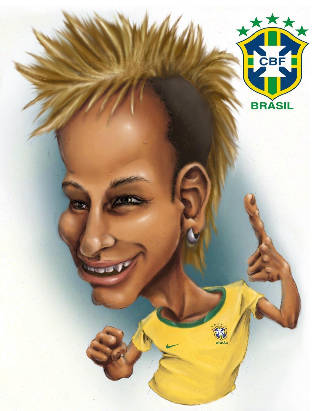 Neymar Cartoon Wallpapers - Wallpaper Cave