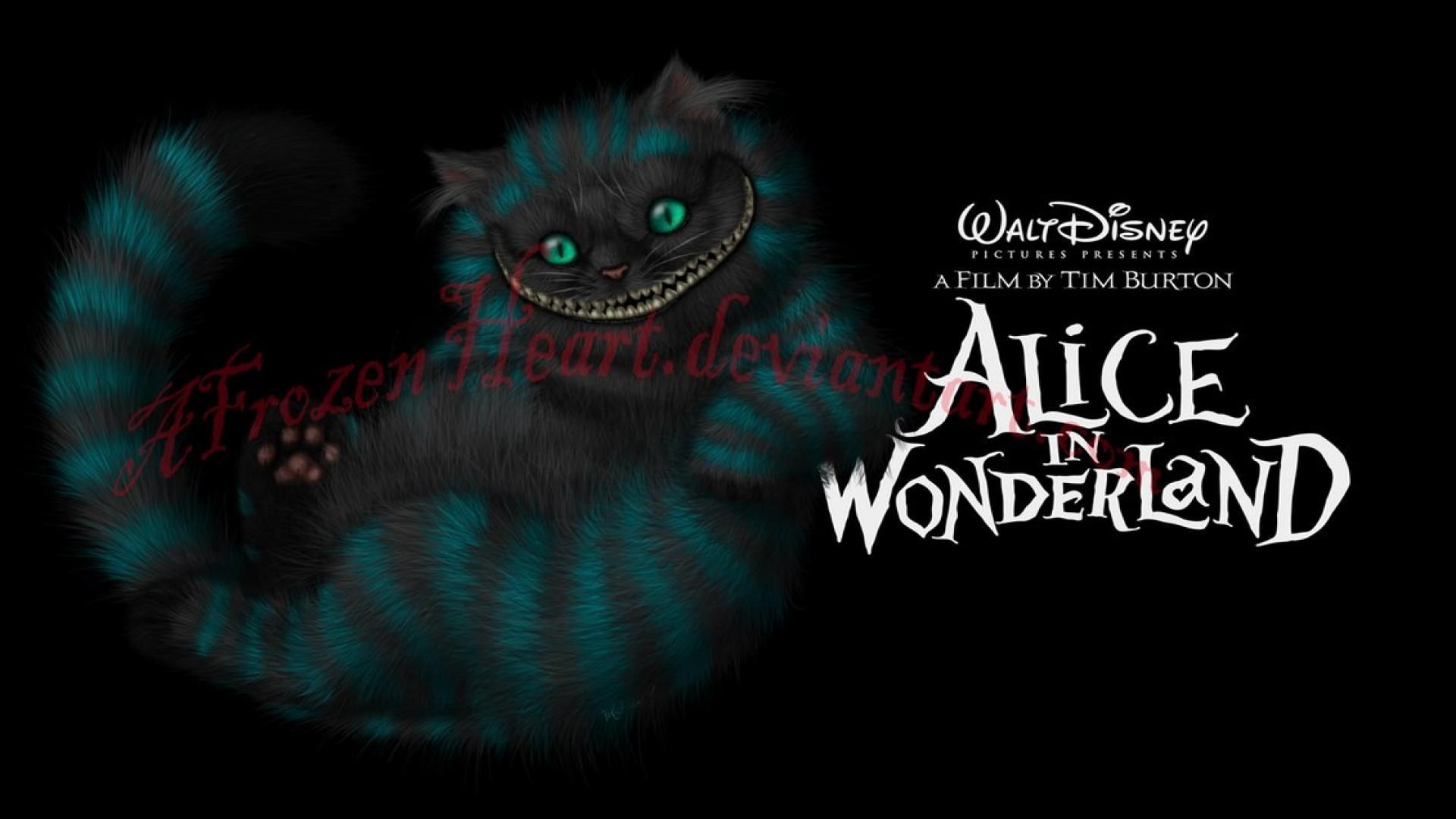 Alice In Wonderland Cheshire Cat Wallpaper