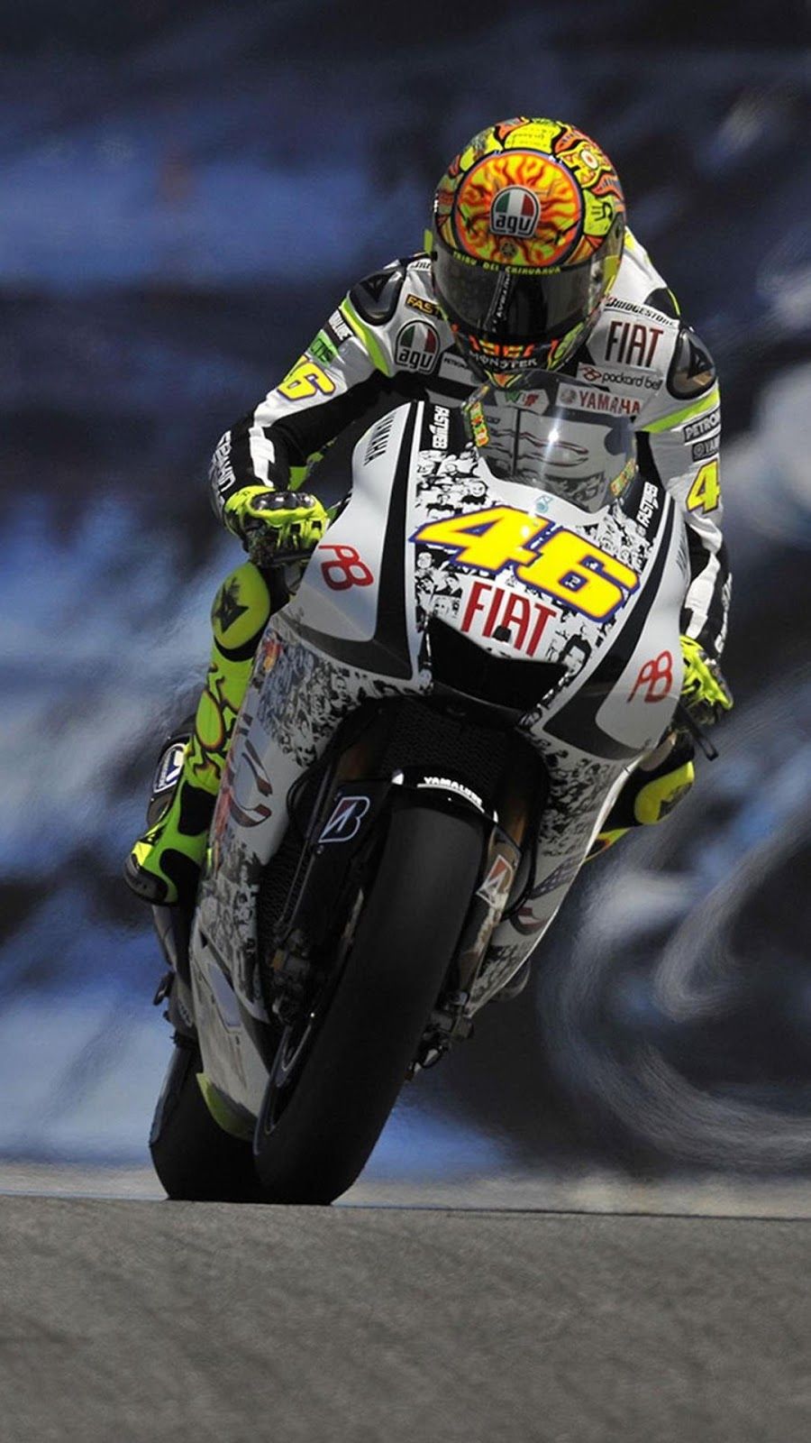 Valentino Rossi MotoGP Best htc one wallpaper