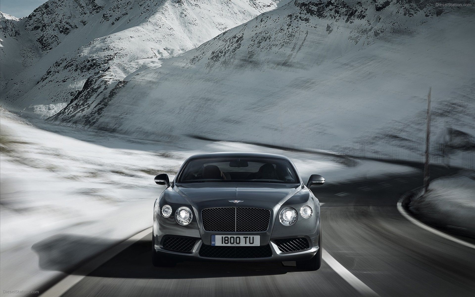 Bentley Continental GT V8 2012 Widescreen Exotic Car Wallpaper