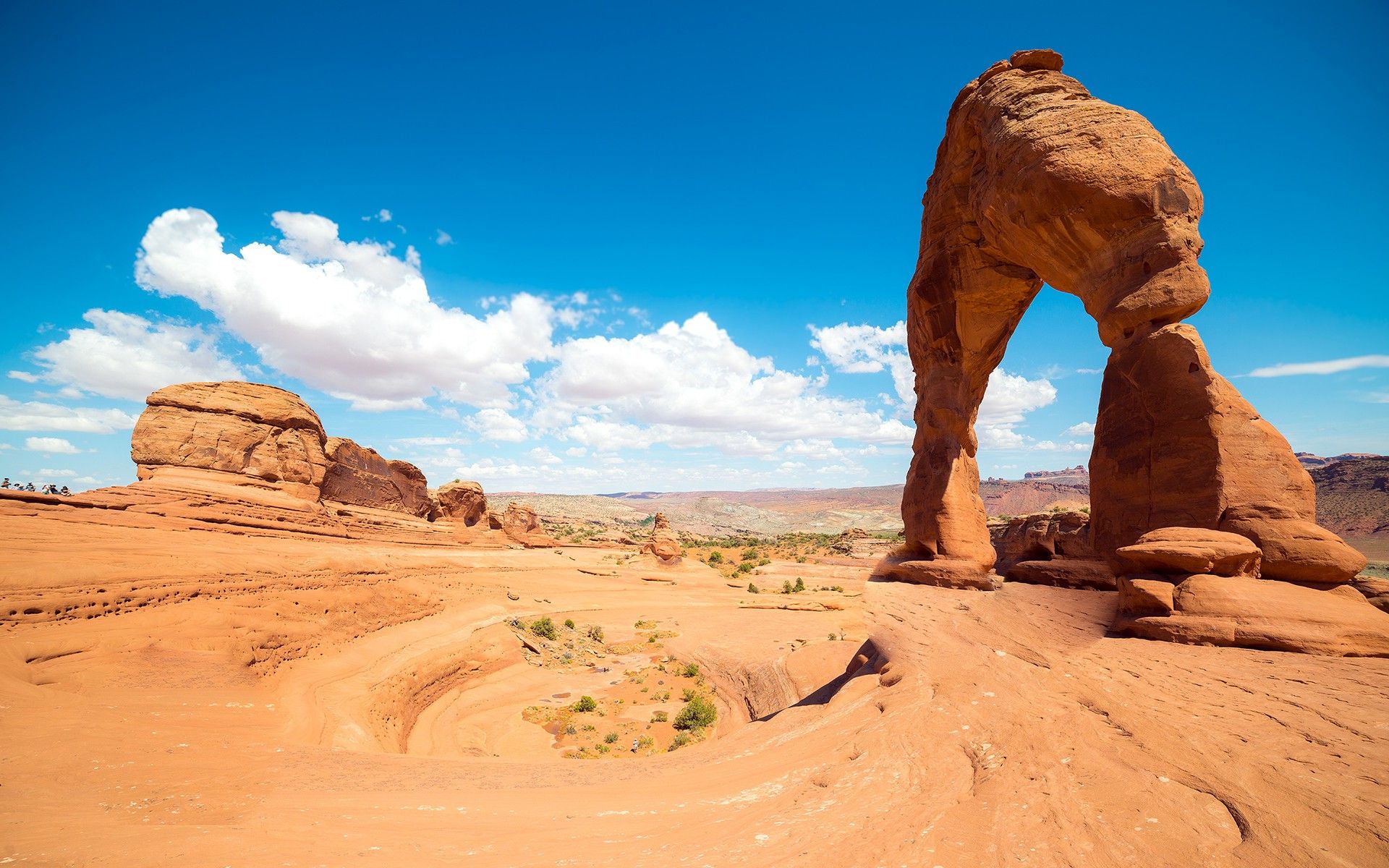desert, Rock Formation, Landscape, Arches National Park, Arch