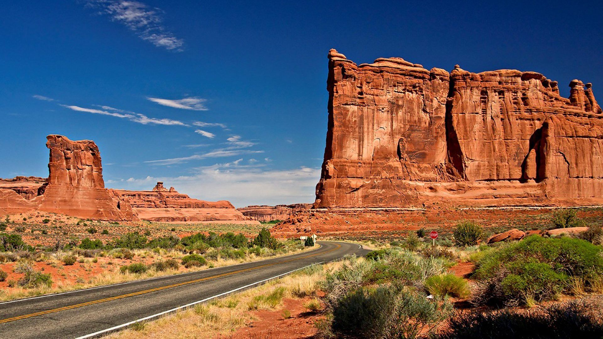 Towers Courtroom Is A Collection Of High Stone Pillars Located