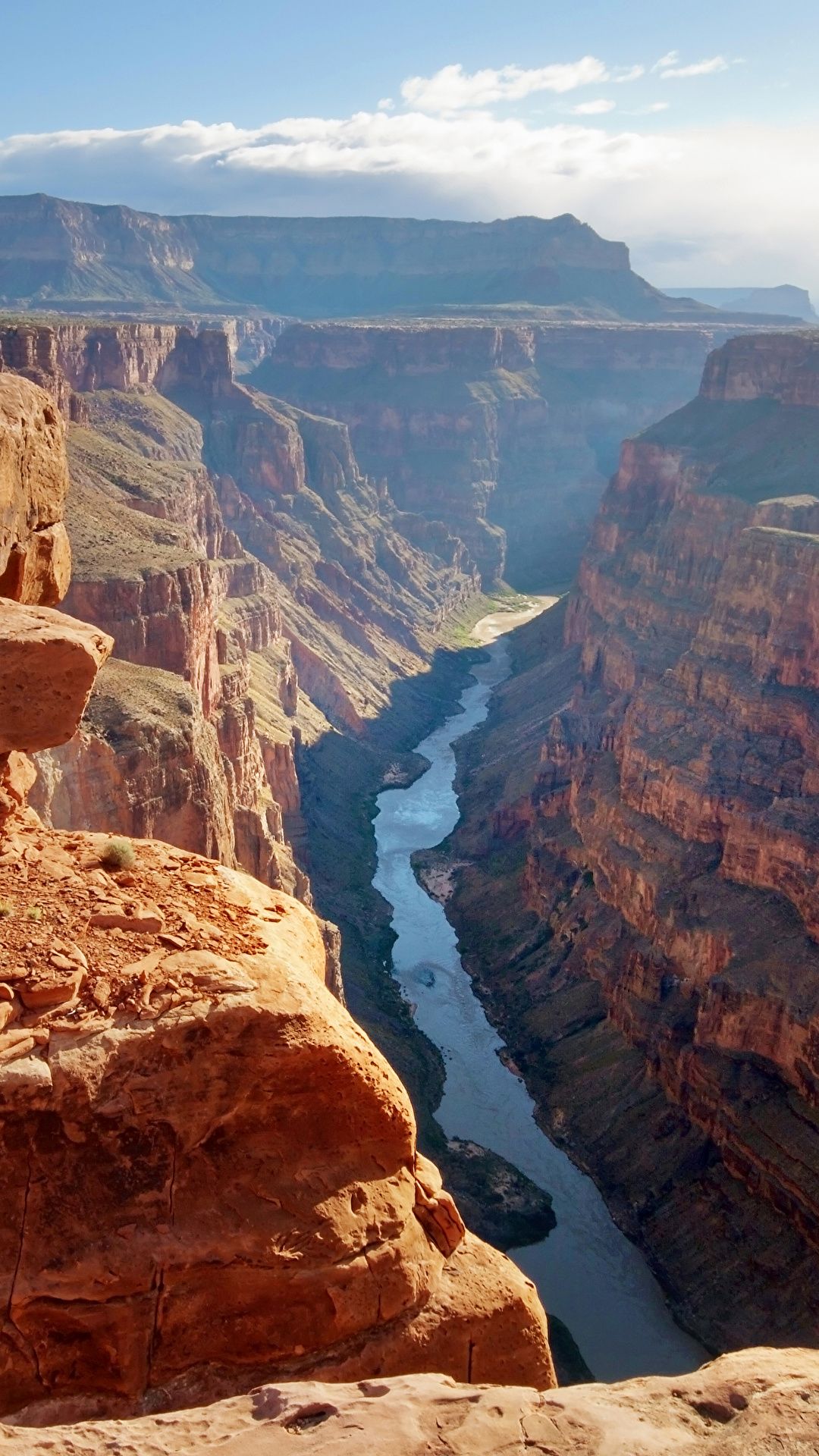 Desktop Wallpaper Grand Canyon Park USA Crag Nature 1080x1920