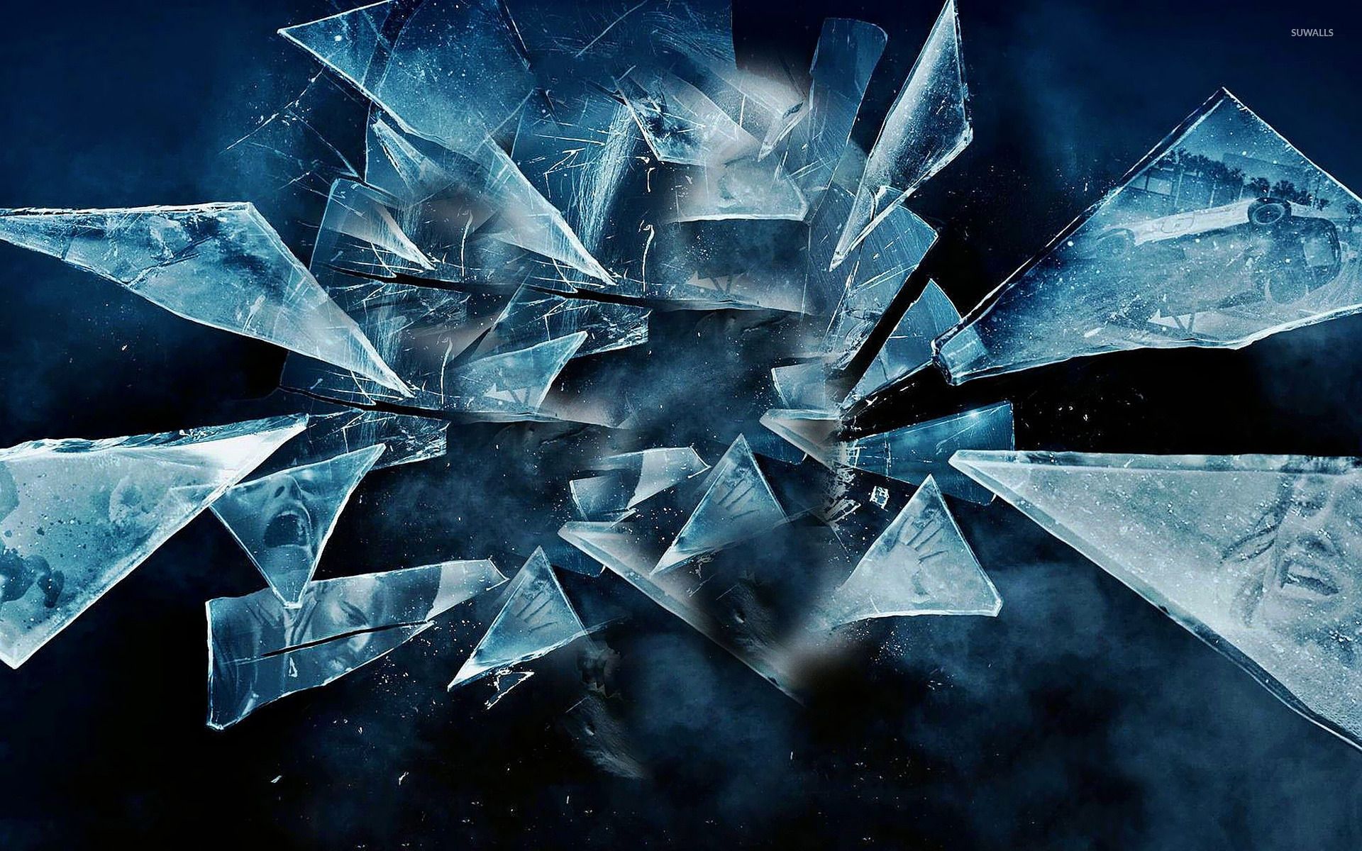 Shattered Wallpaper. Shattered Galaxy