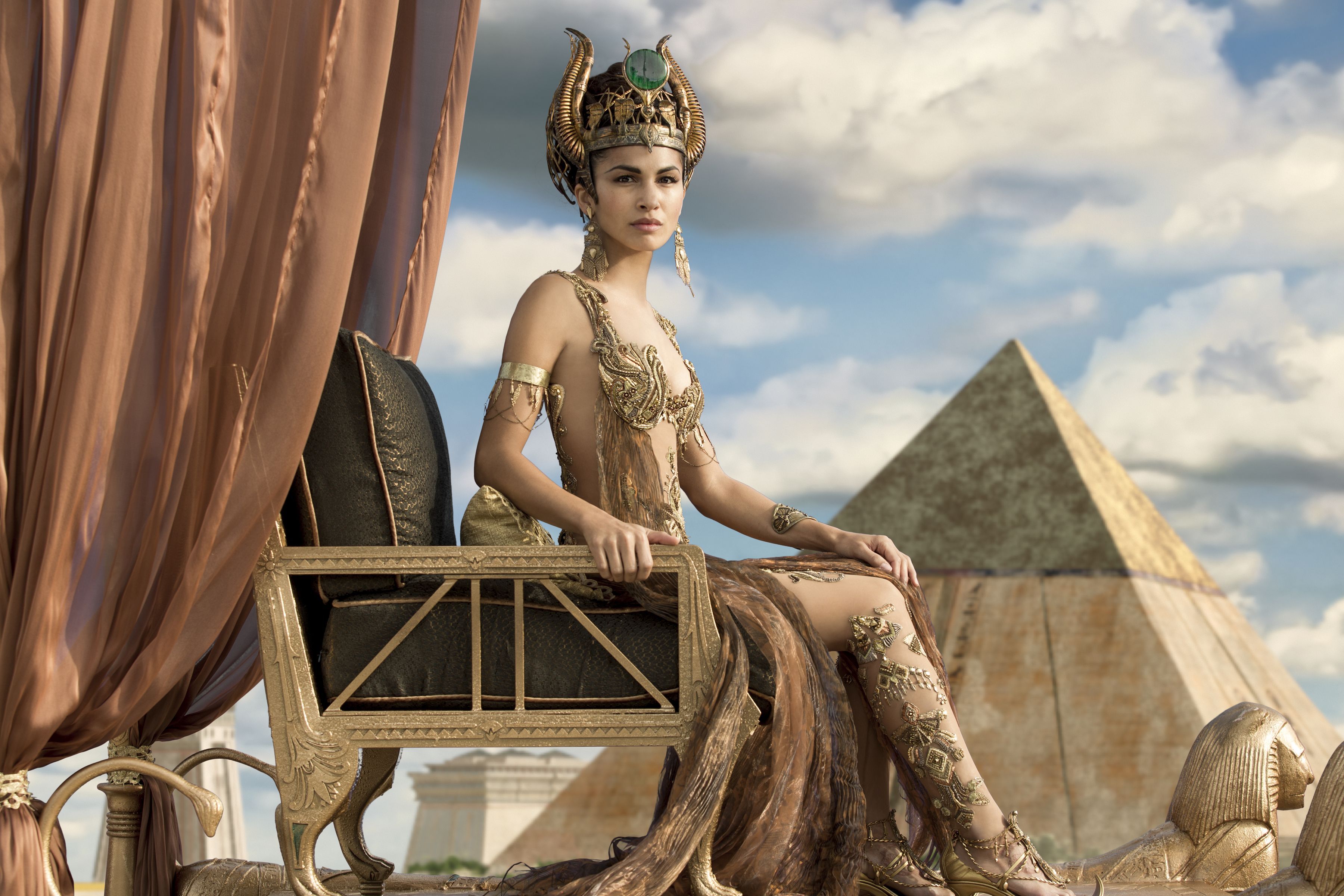 God of Egypt (2016) Yung. Gods of egypt, Gods of egypt movie, Elodie yung
