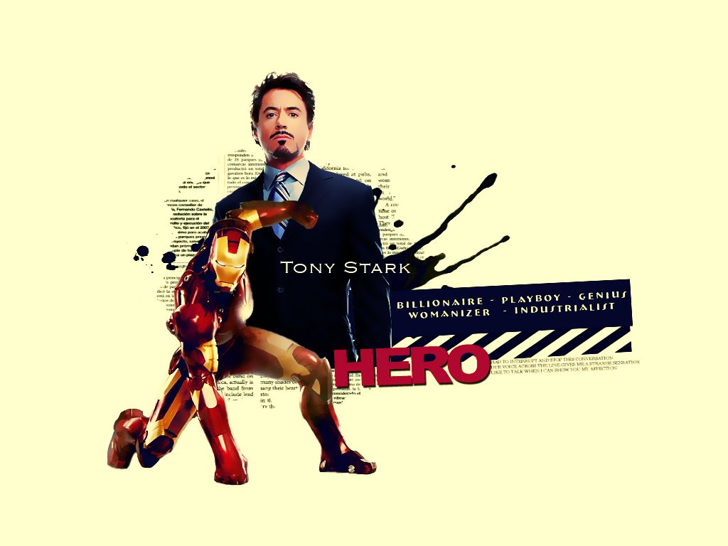 Tony Stark Desktop Background