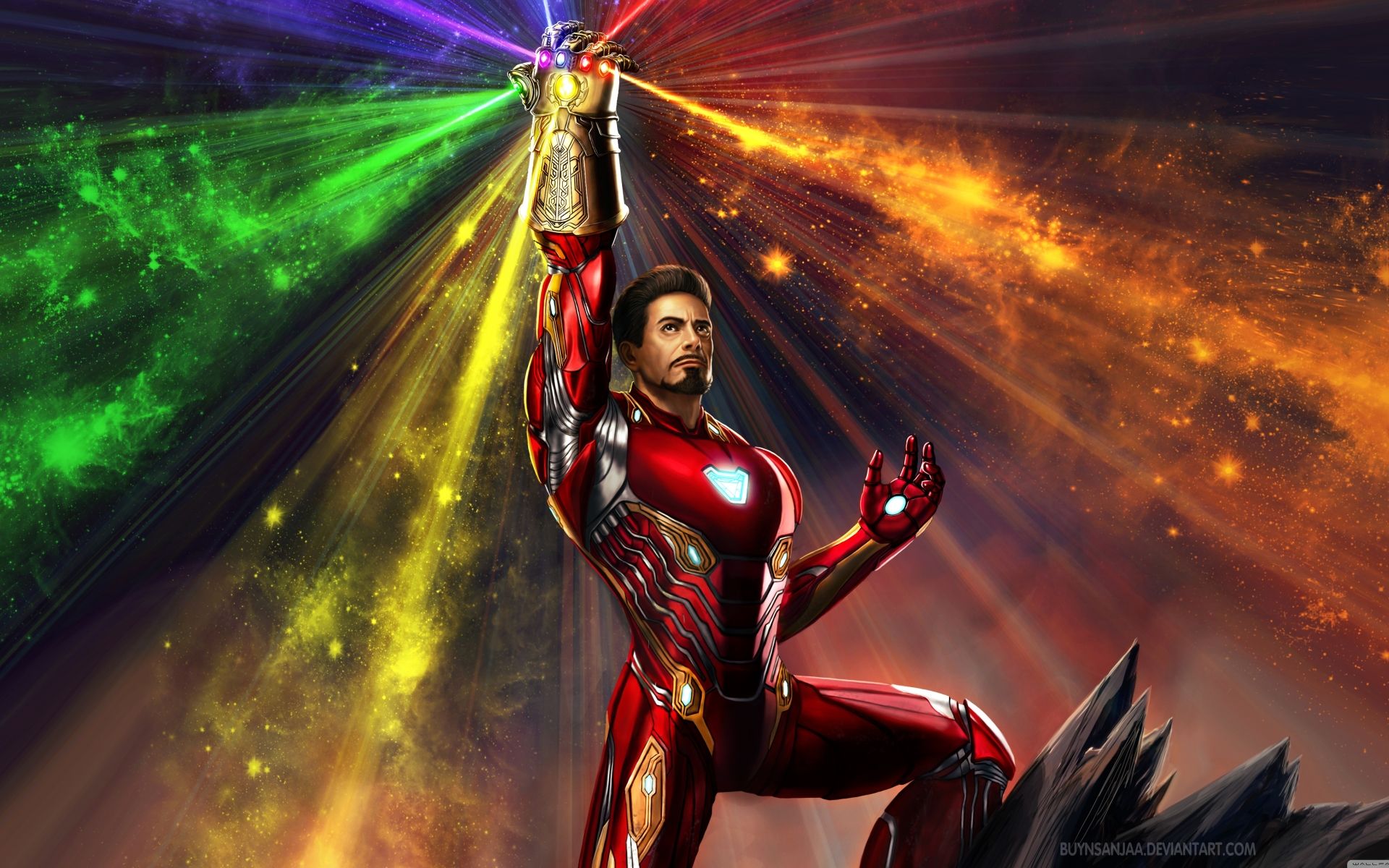 Tony Stark Endgame Wallpaper