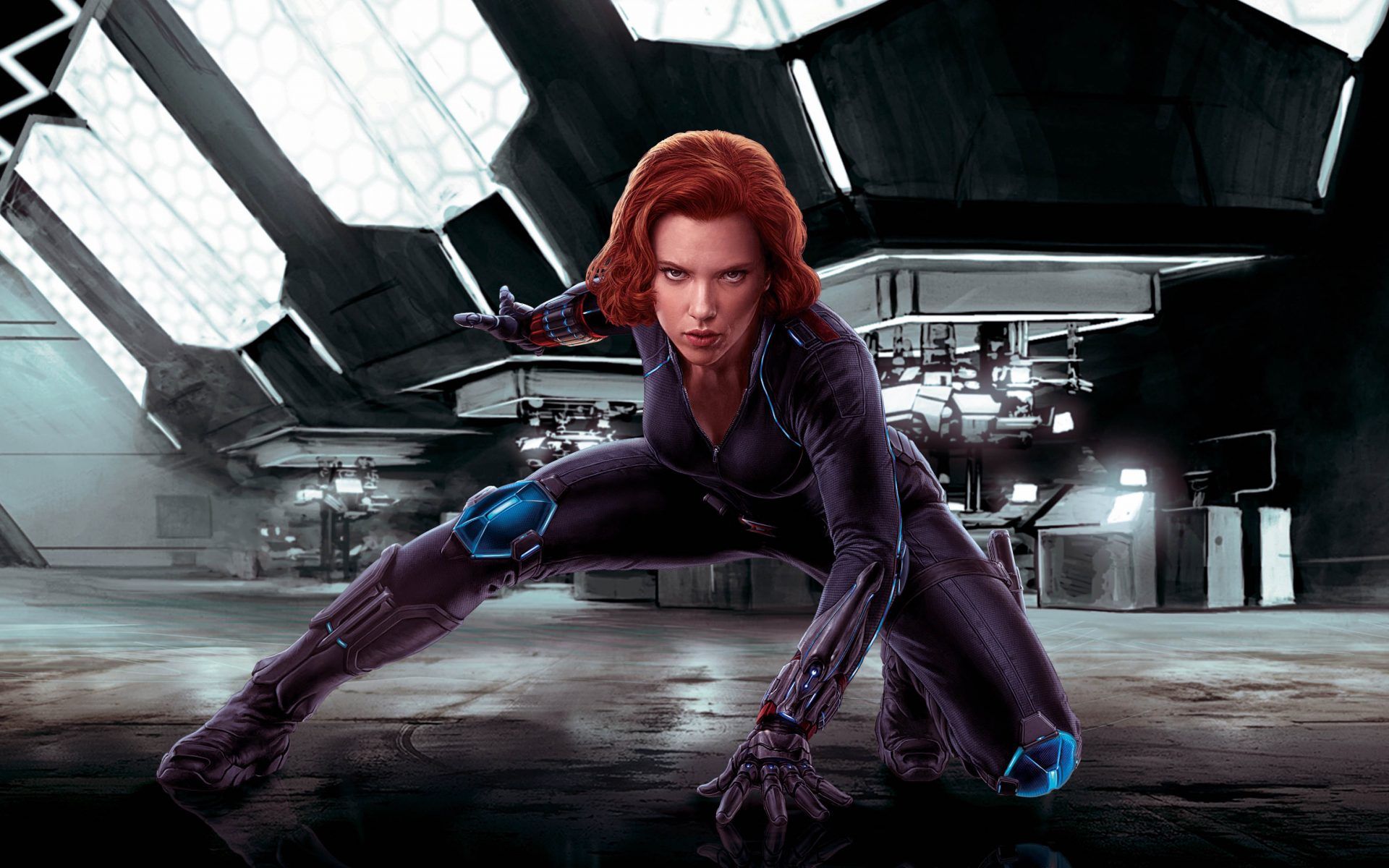 Scarlett Johansson Black Widow Avengers Age Of Ultron Movies 4k
