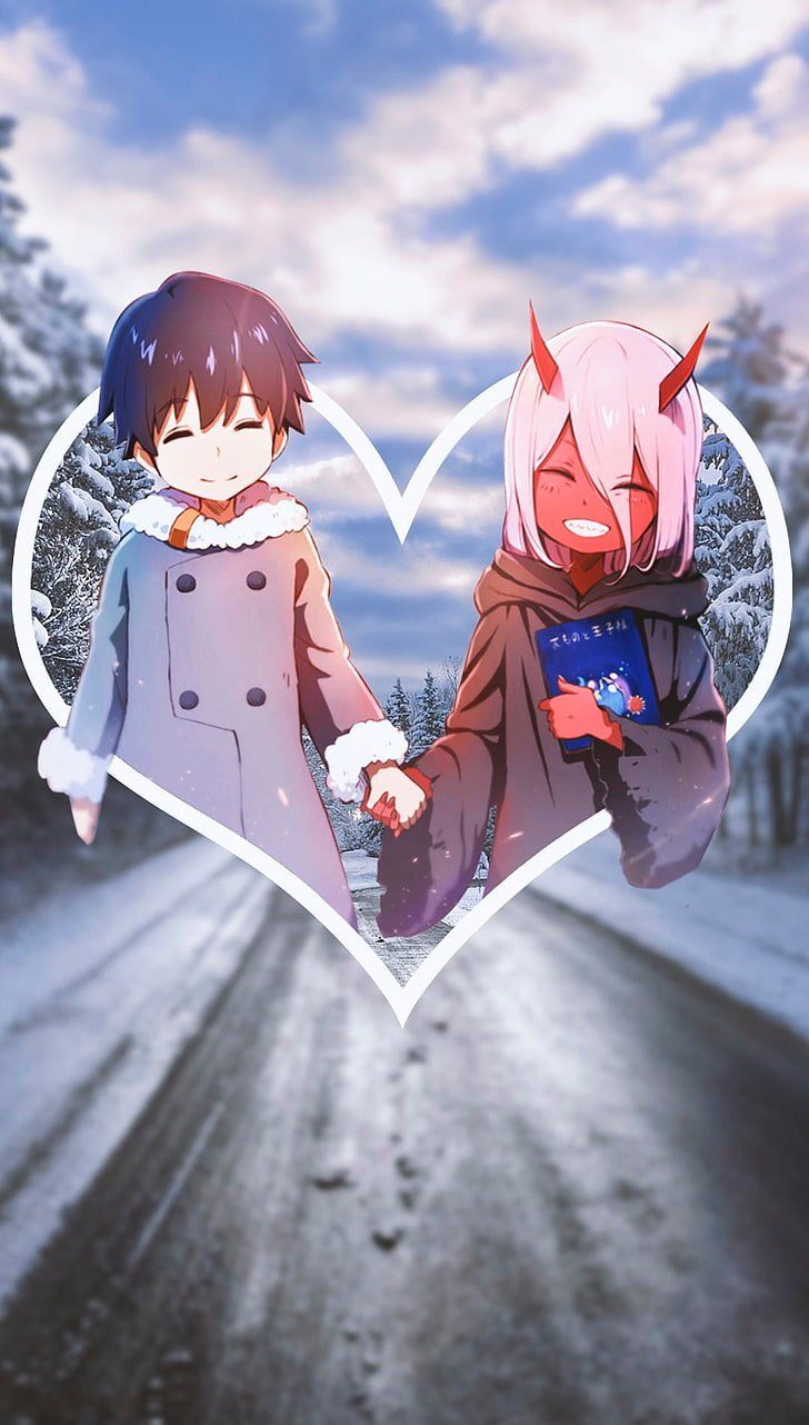 Lock Screen Anime Zero Two Wallpaper