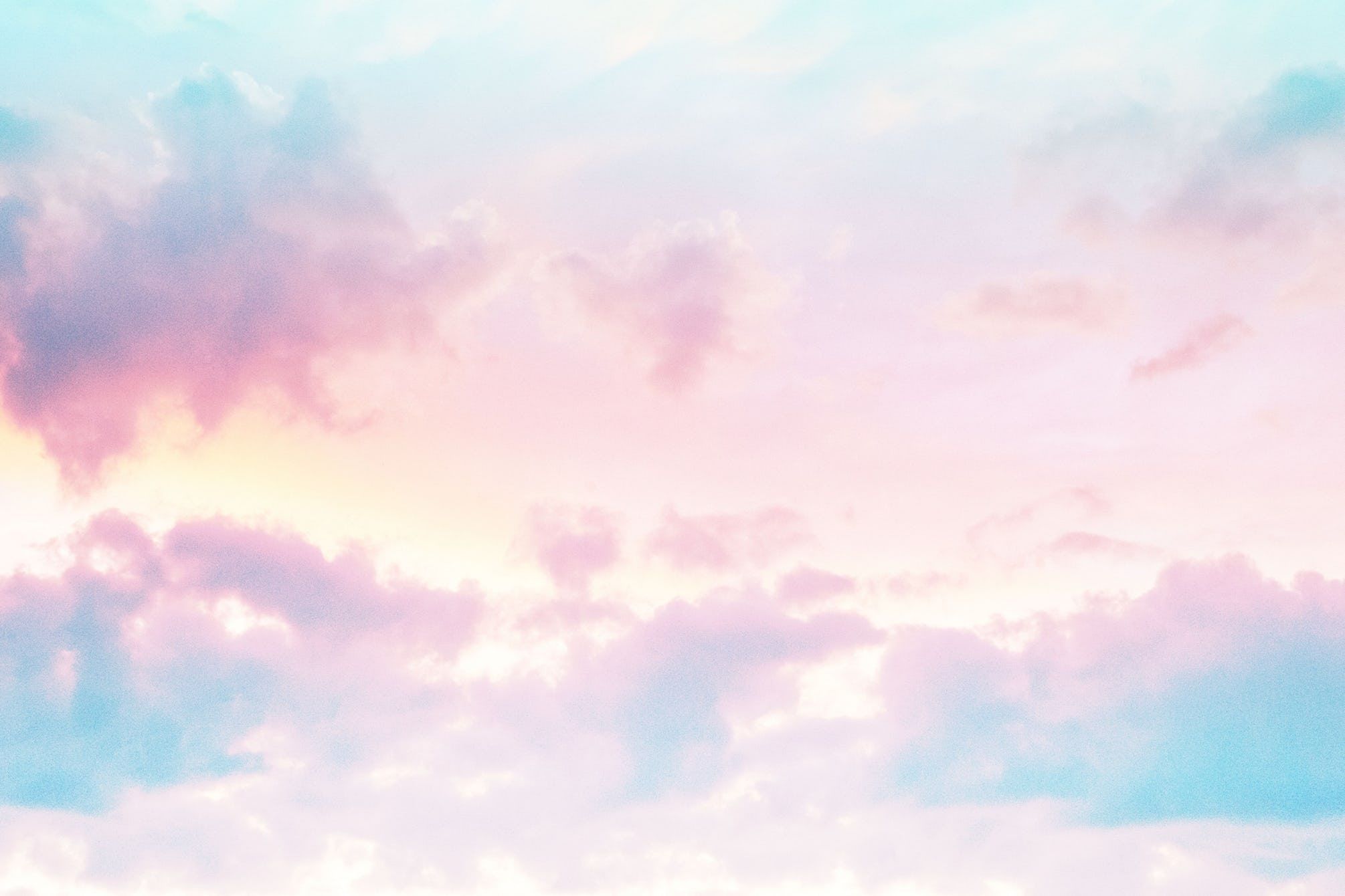 Unicorn Pastel Clouds 2 Wallpaper. Pastel clouds, Pastel sky, Rainbow painting