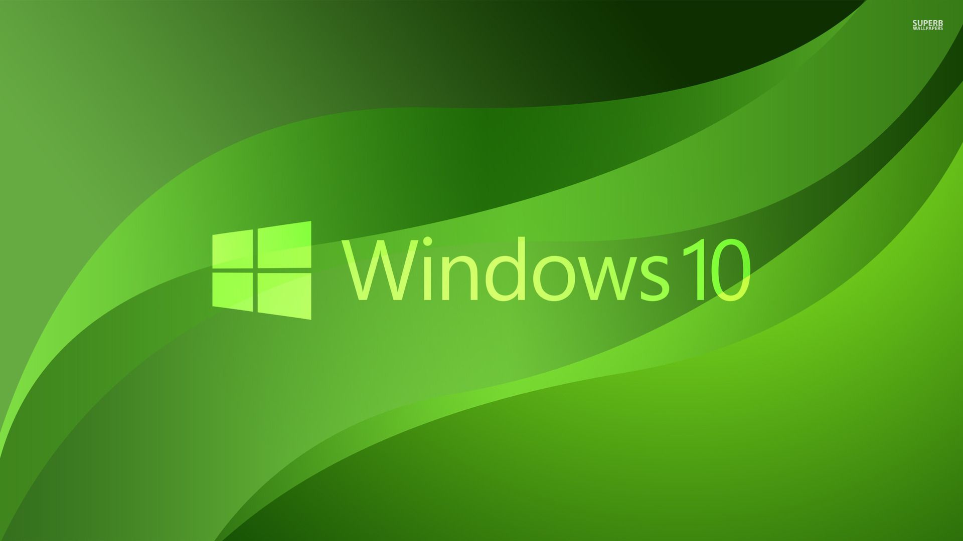 Windows 10 Wallpaper HD 10 Desktop Background Green Wallpaper & Background Download