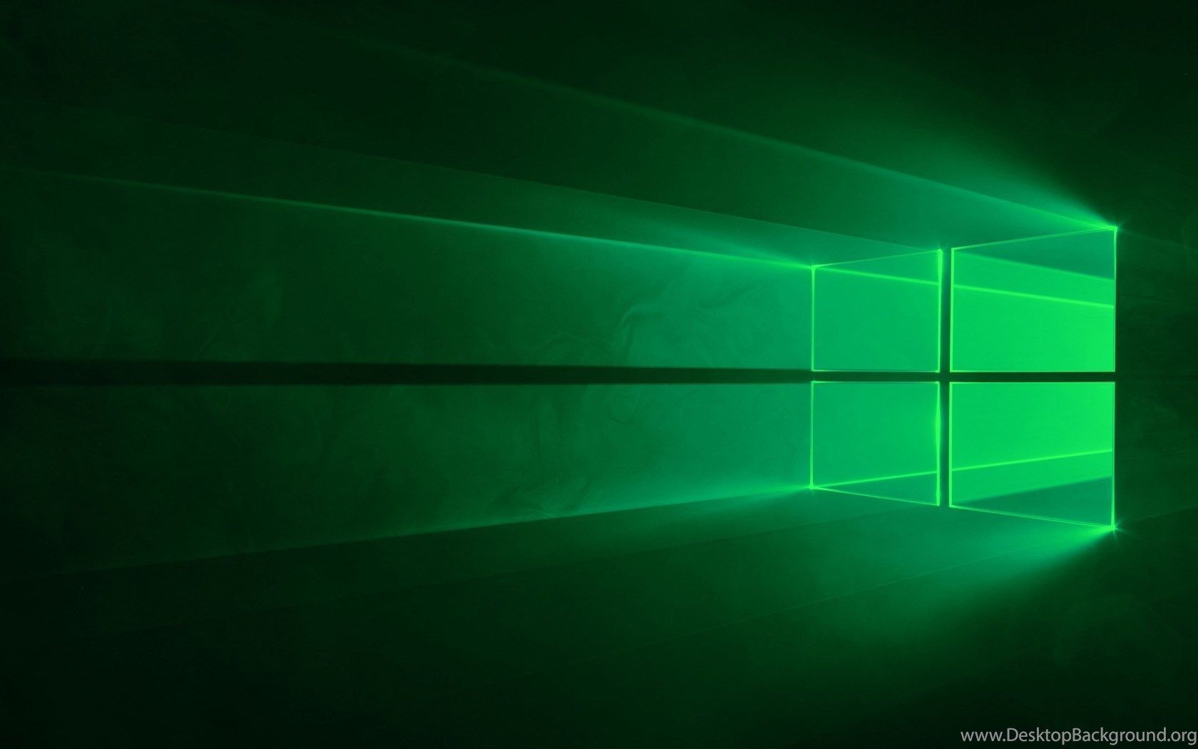 Windows 10 Green Wallpaper HD