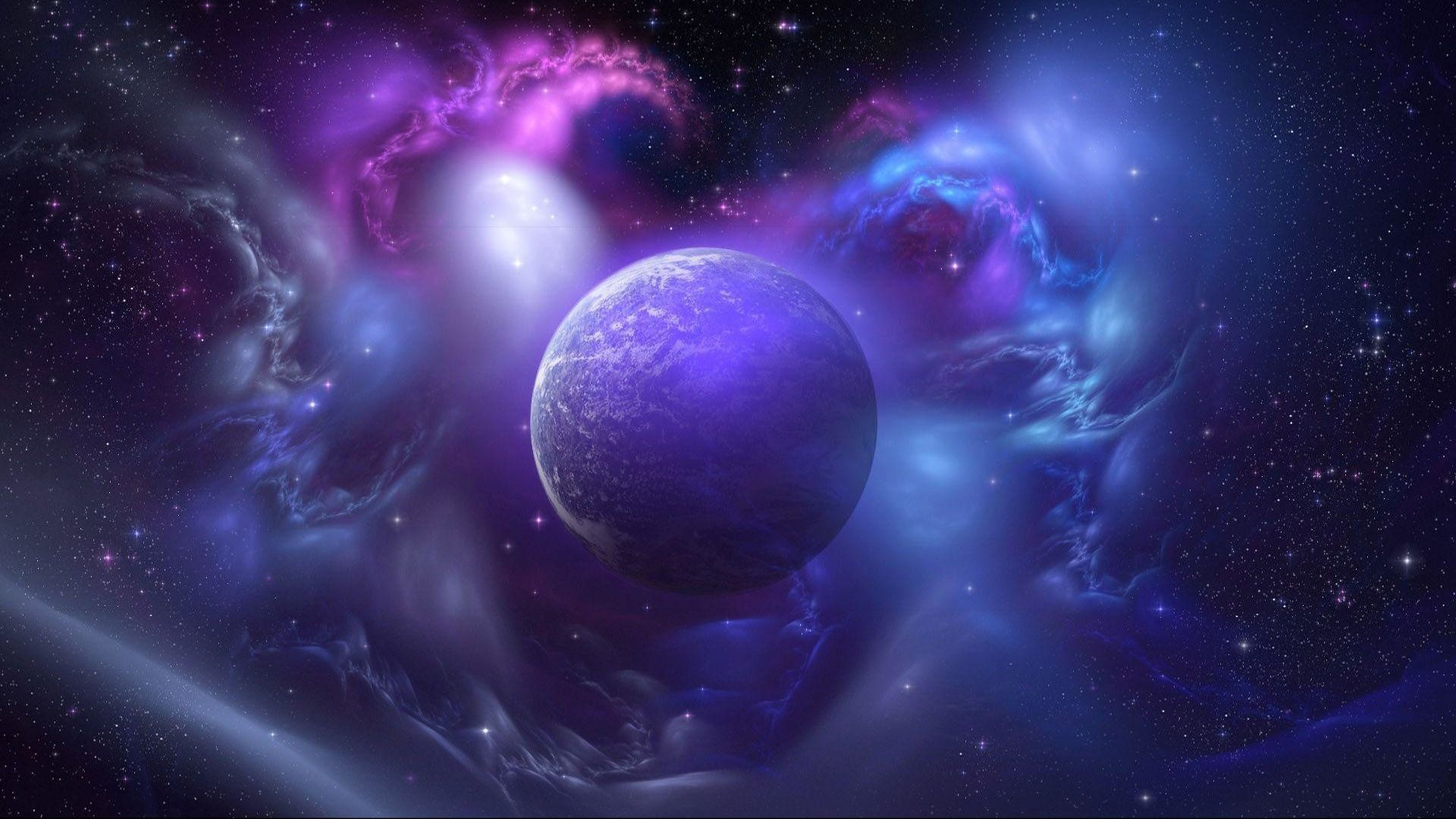 Space Planet Galaxy Animated Wallpaper For Desktop Laptop Tablet
