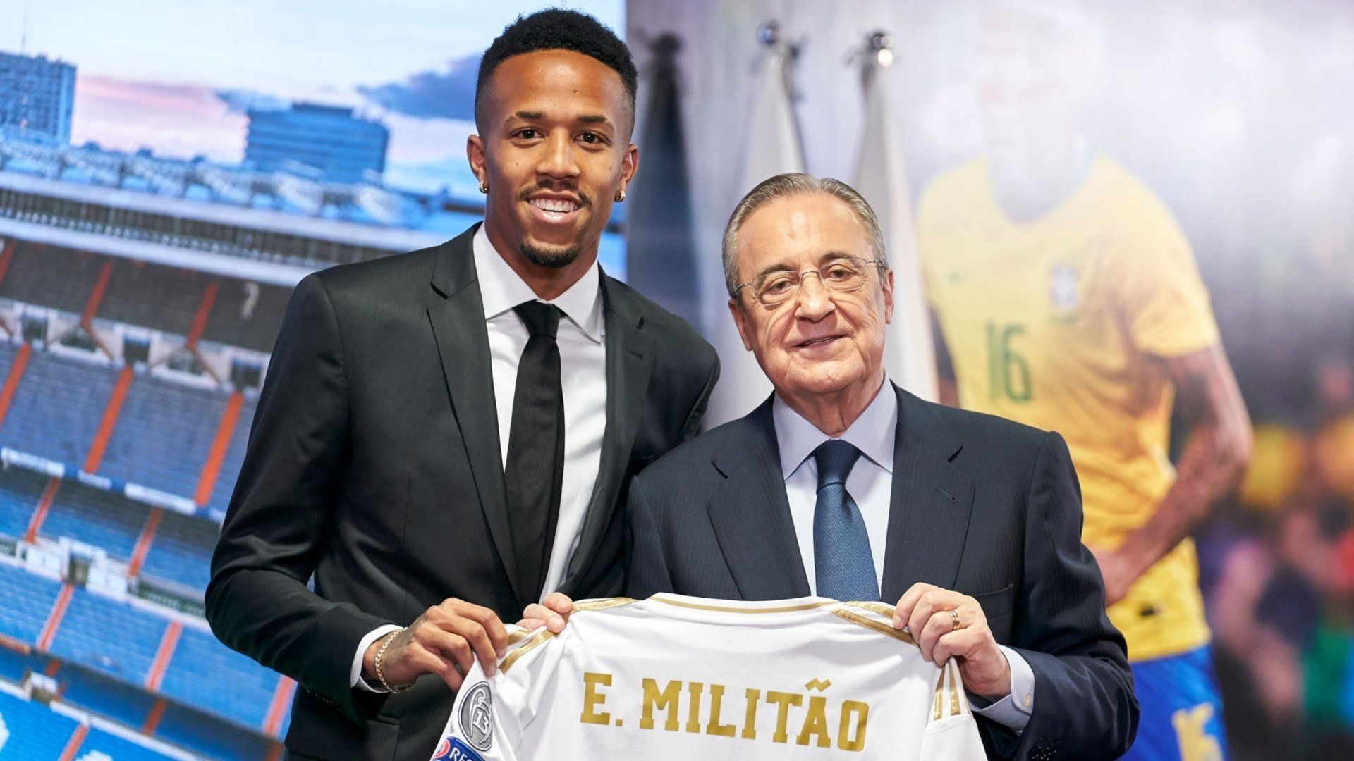 Éder Militão officially unveiled as a Real Madrid player