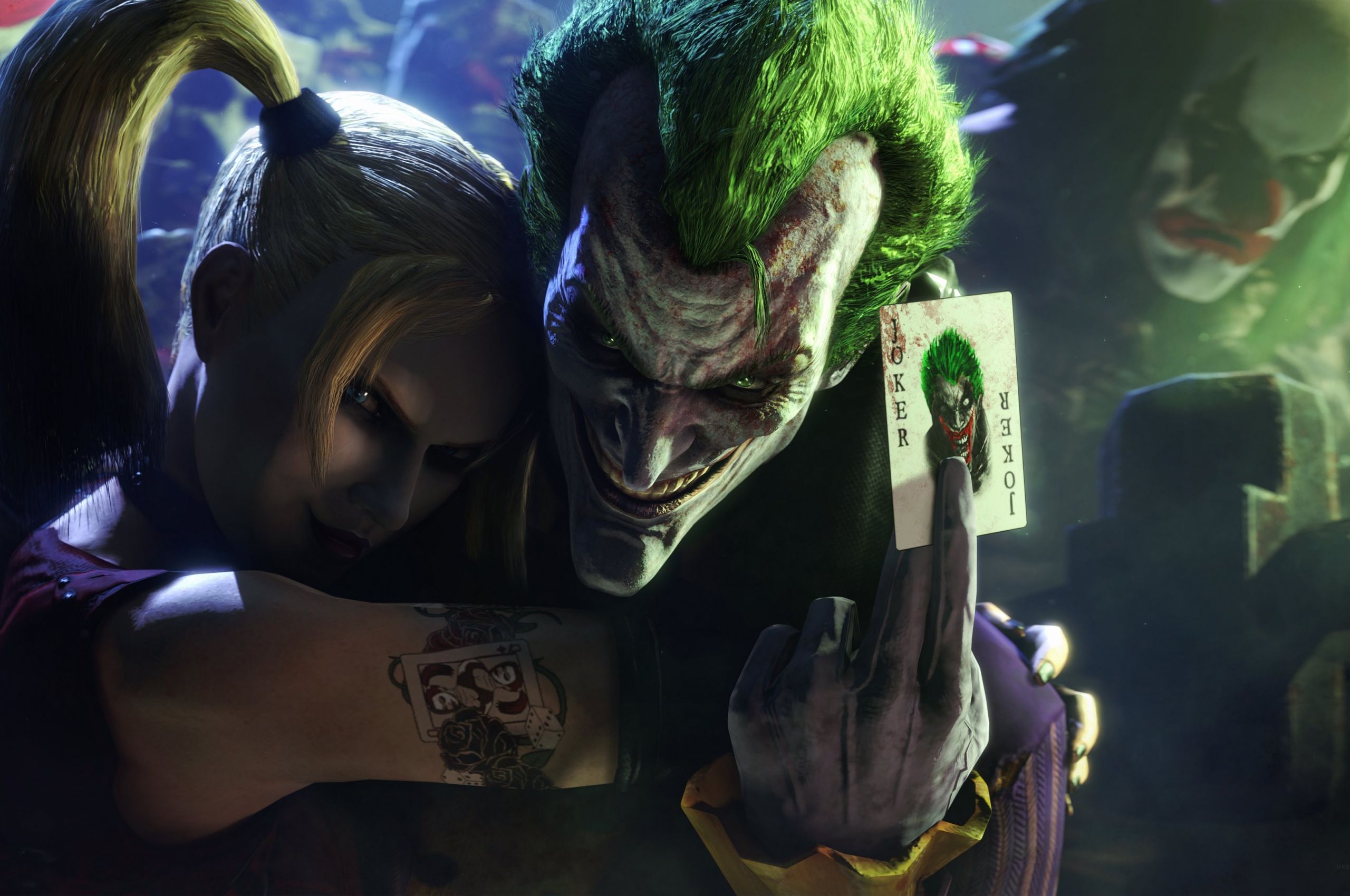 Free download Joker and Harley Quinn Wallpaper HD Wallpaper