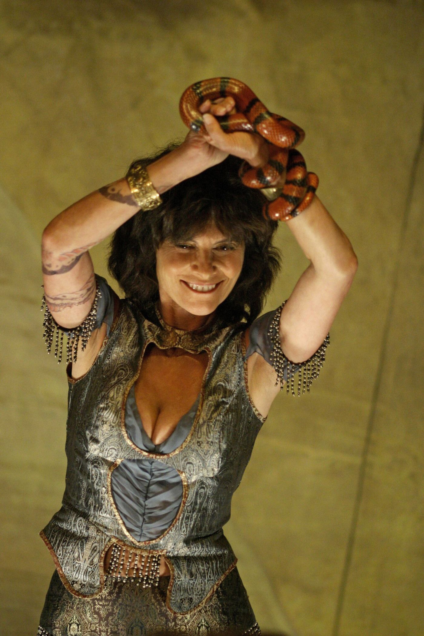 Ruthie snake charmer