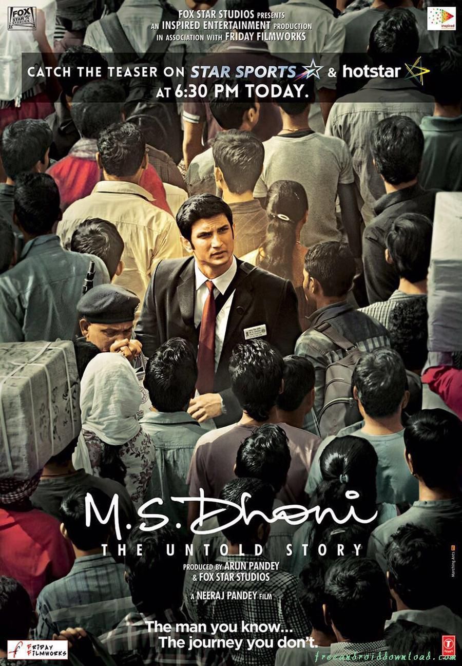 Click on Image to download M.S. Dhoni The Untold Story. Upcoming