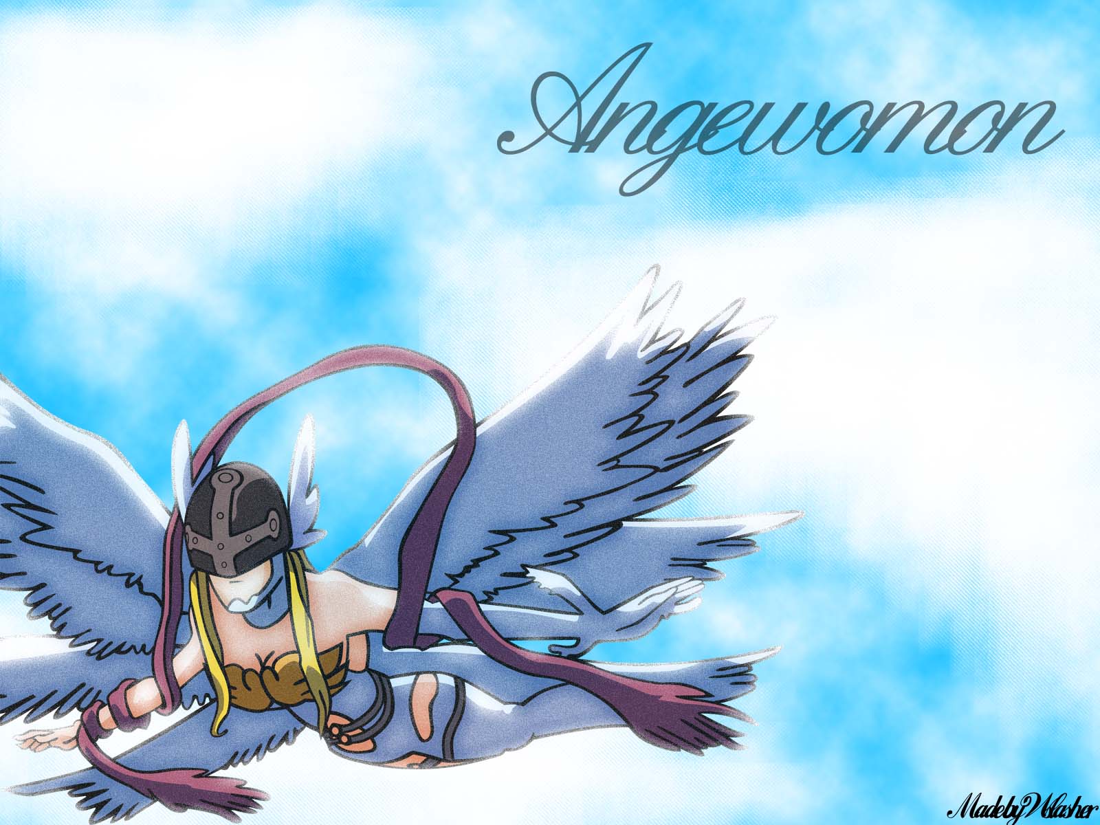 Digimon Adventure Wallpaper: Angewomon Wallpaper