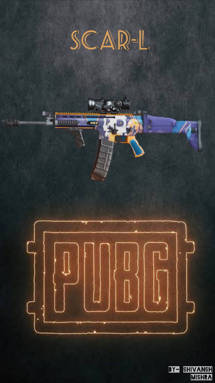 Pubg Scar L Wallpaper